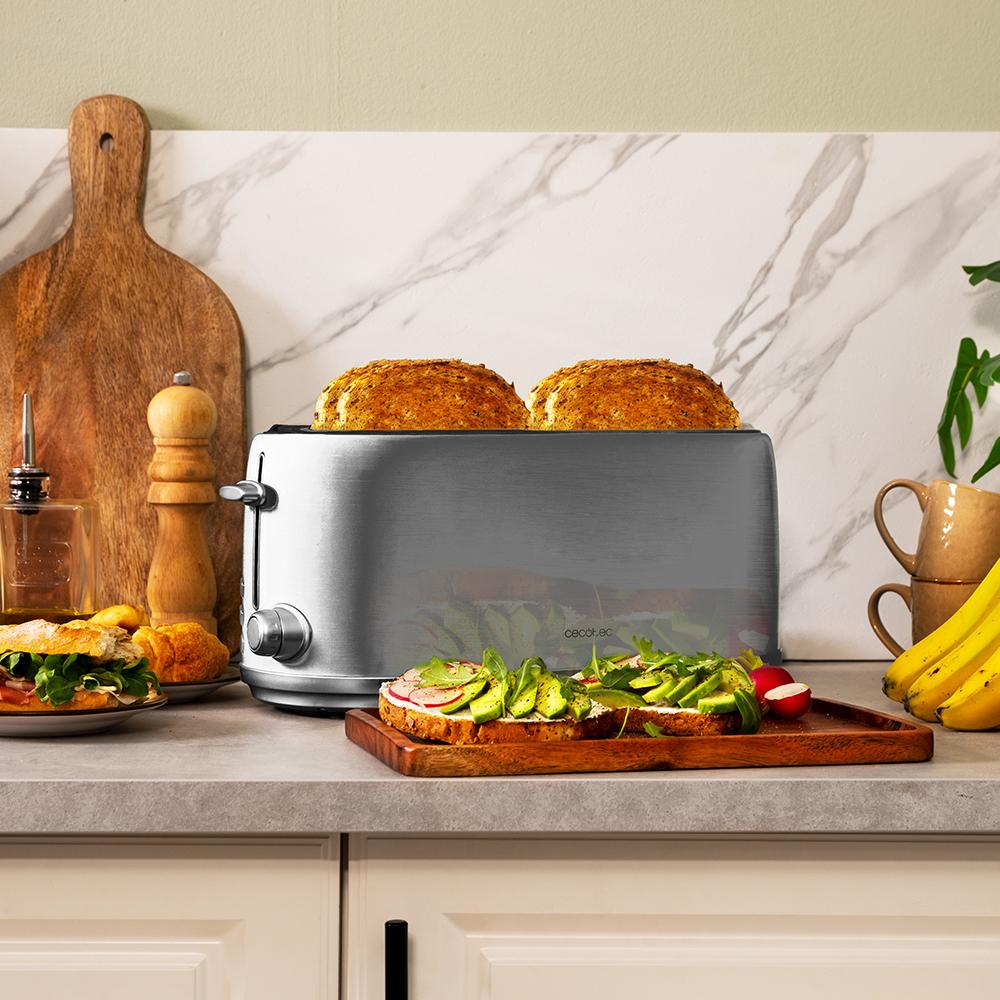 Toast&Taste 1600 Retro Dobbelt Rustfrit Stål