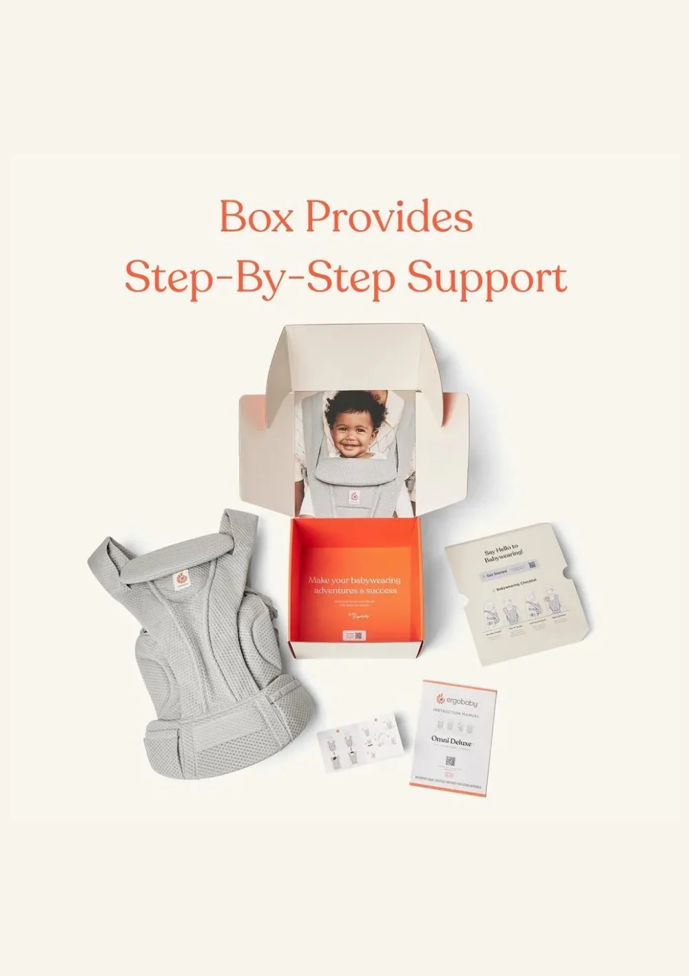 2025 'Omni Deluxe' Mesh Baby Carrier Grafitgrå