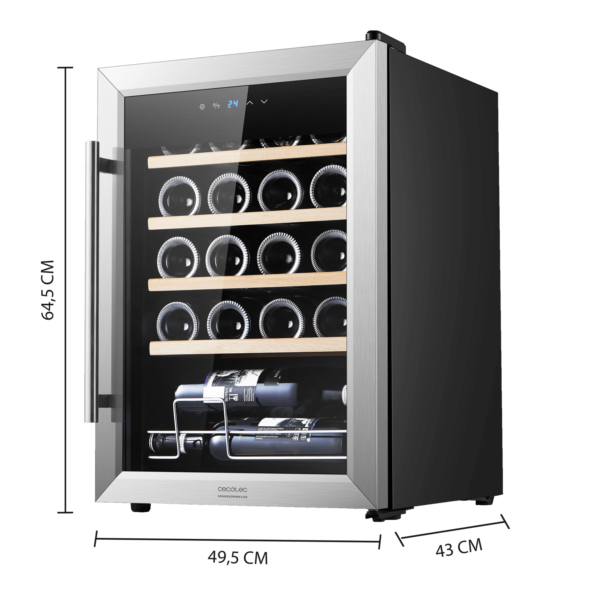 Compresseur Bolero GrandSommelier 2050 Inox