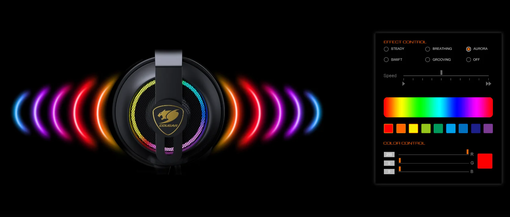 2025 Cougar Phontum Pro Prix USB 7.1 Gamer-hovedtelefoner – Multiplatform