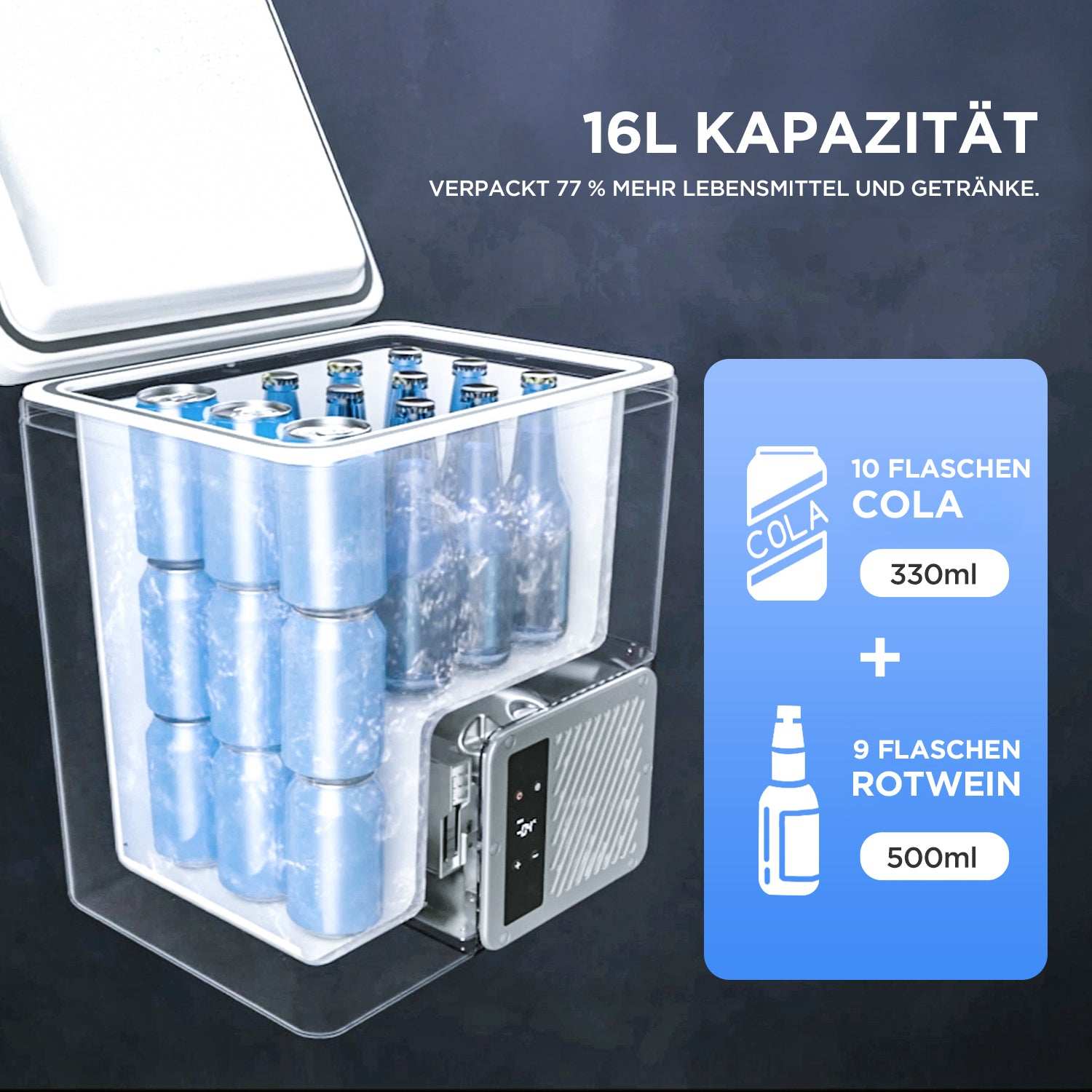 2025 Litheli FrozenPack – Tragbare Kühlbox im Rucksackformat