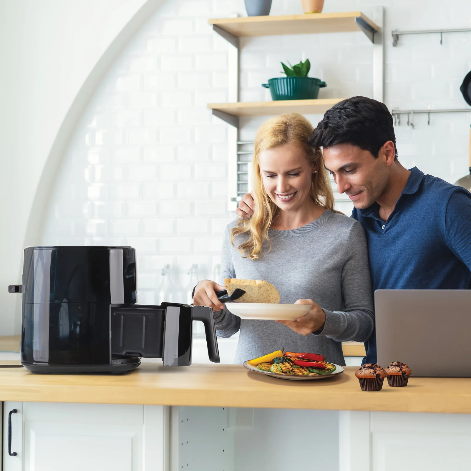 Rosmarino Infinity Vision XL Heißluftfritteuse (Modelljahr 2025) – 5 l