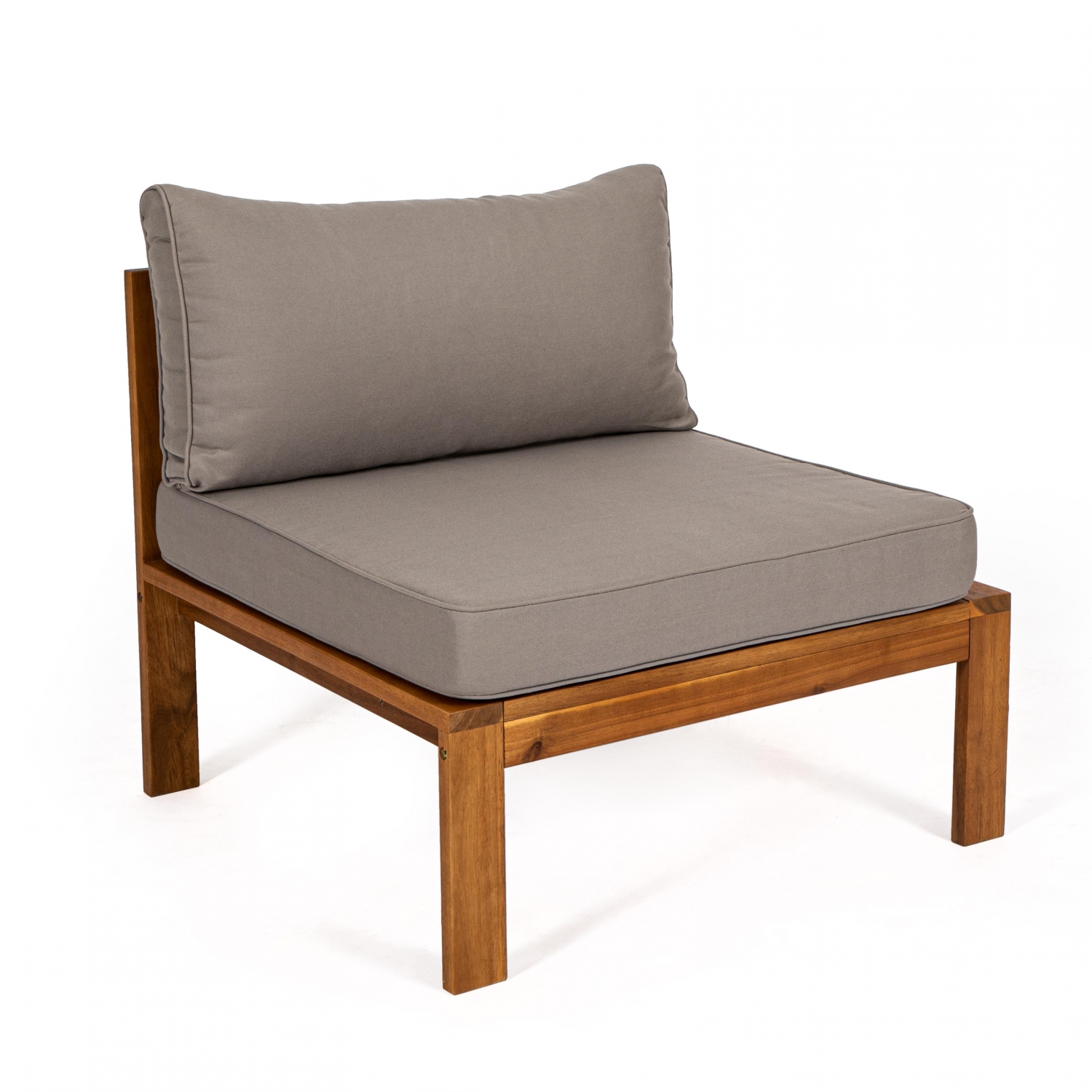 Bali Eck-Gartenmöbelset + Akazienholztisch