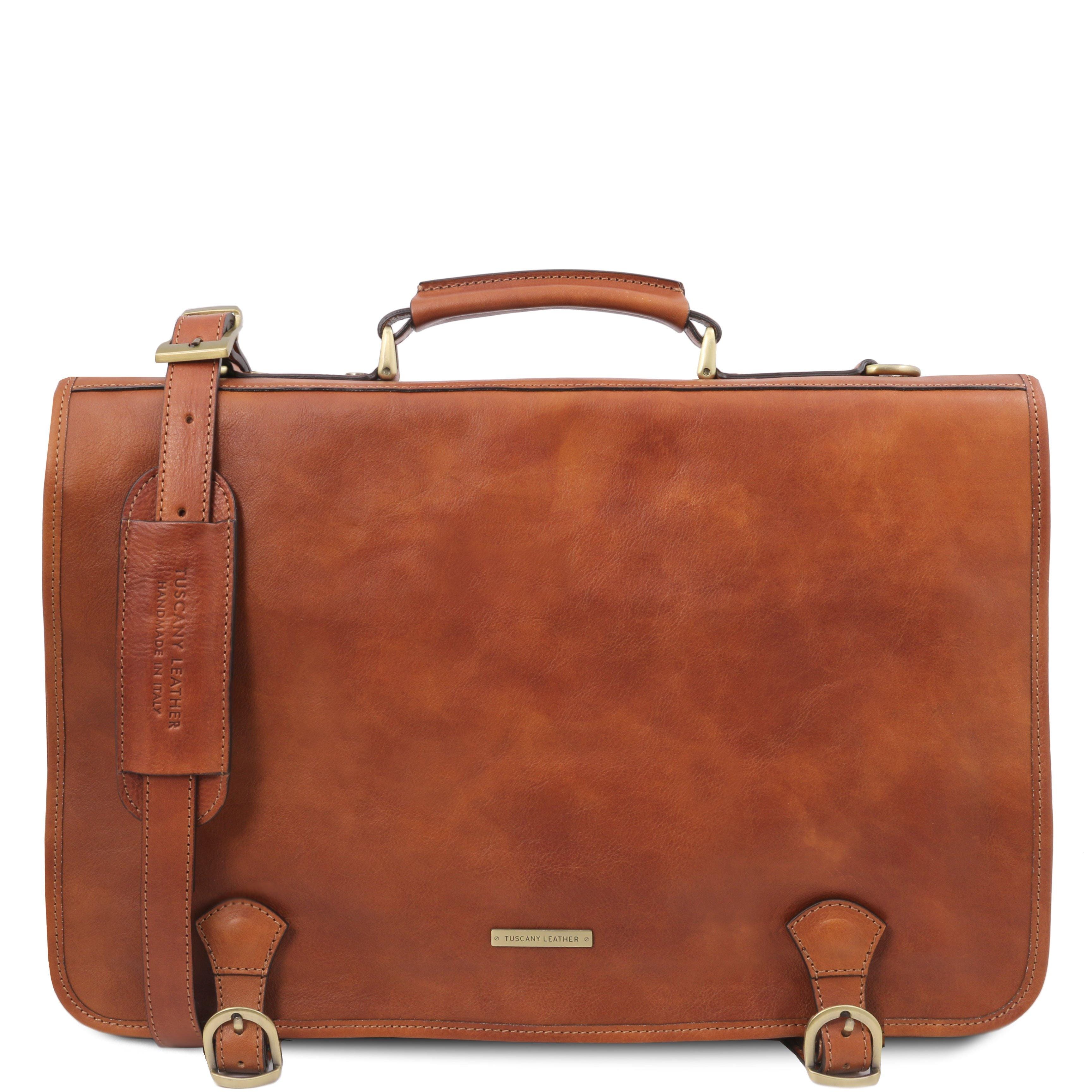 Ancona - Leather messenger bag | TL142073