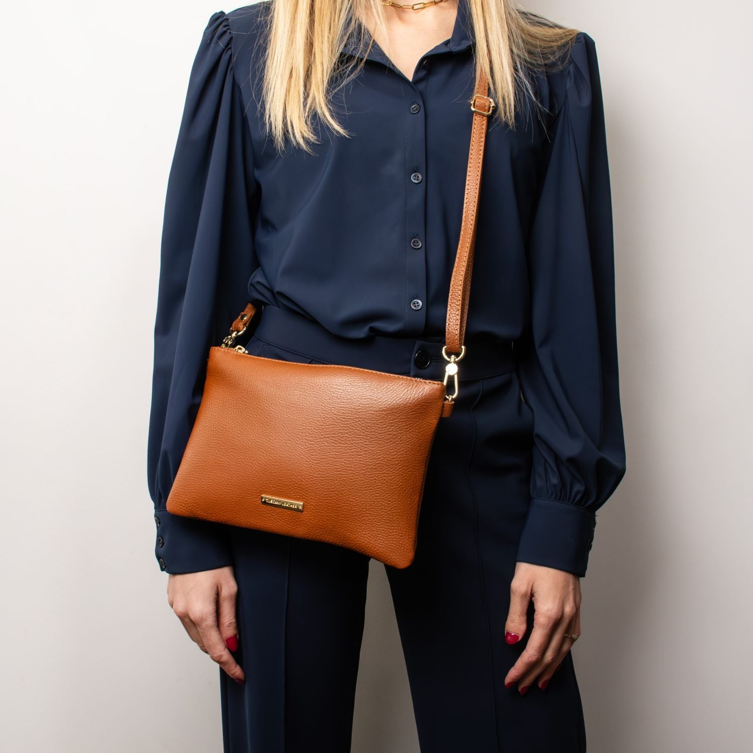 TL Bag - Soft Italian leather pouch clutch | TL142029