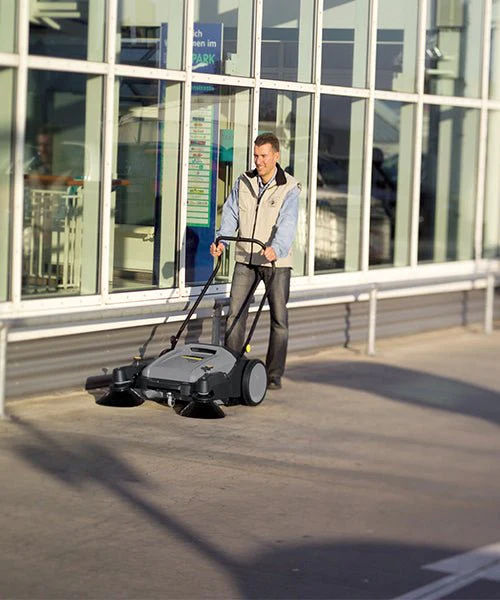 2025 Handkehrmaschine für den Außenbereich – Schnelle, leise und mühelose Reinigung