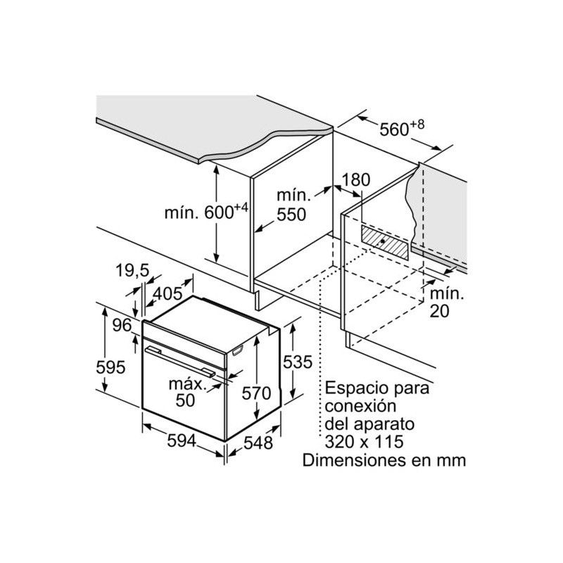Siemens HB514AER0 Backofen