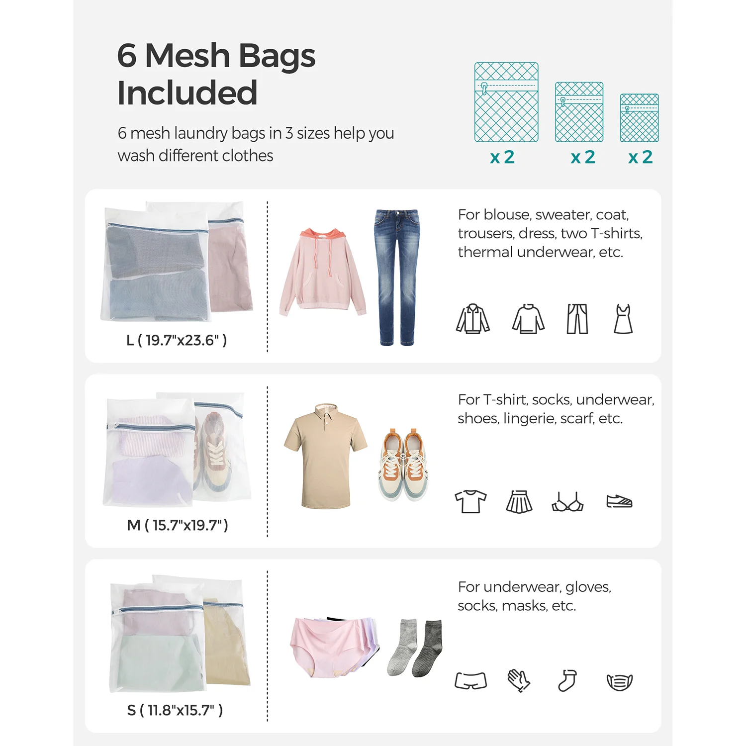 Panier à linge 2025 de 130 litres avec sacs amovibles