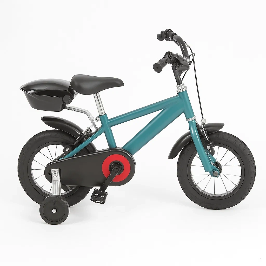 Vélo enfant 12 pouces, bleu/noir, convient aux enfants de 3 à 5 ans - whypUTJMt4YW