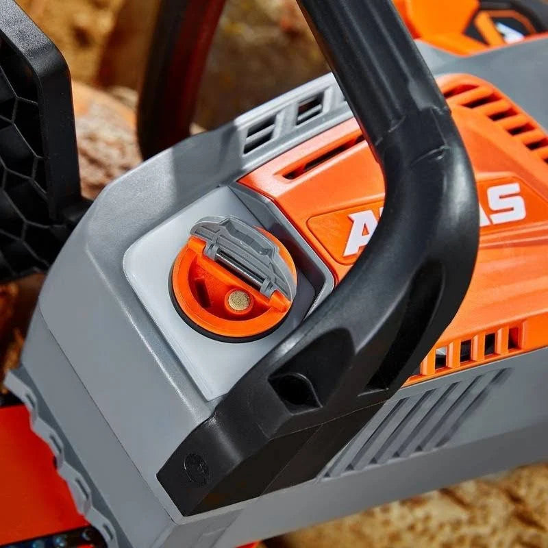 Atlas 40V batteridrevet kædesav. Børsteløs motor. 40 cm – kun værktøj