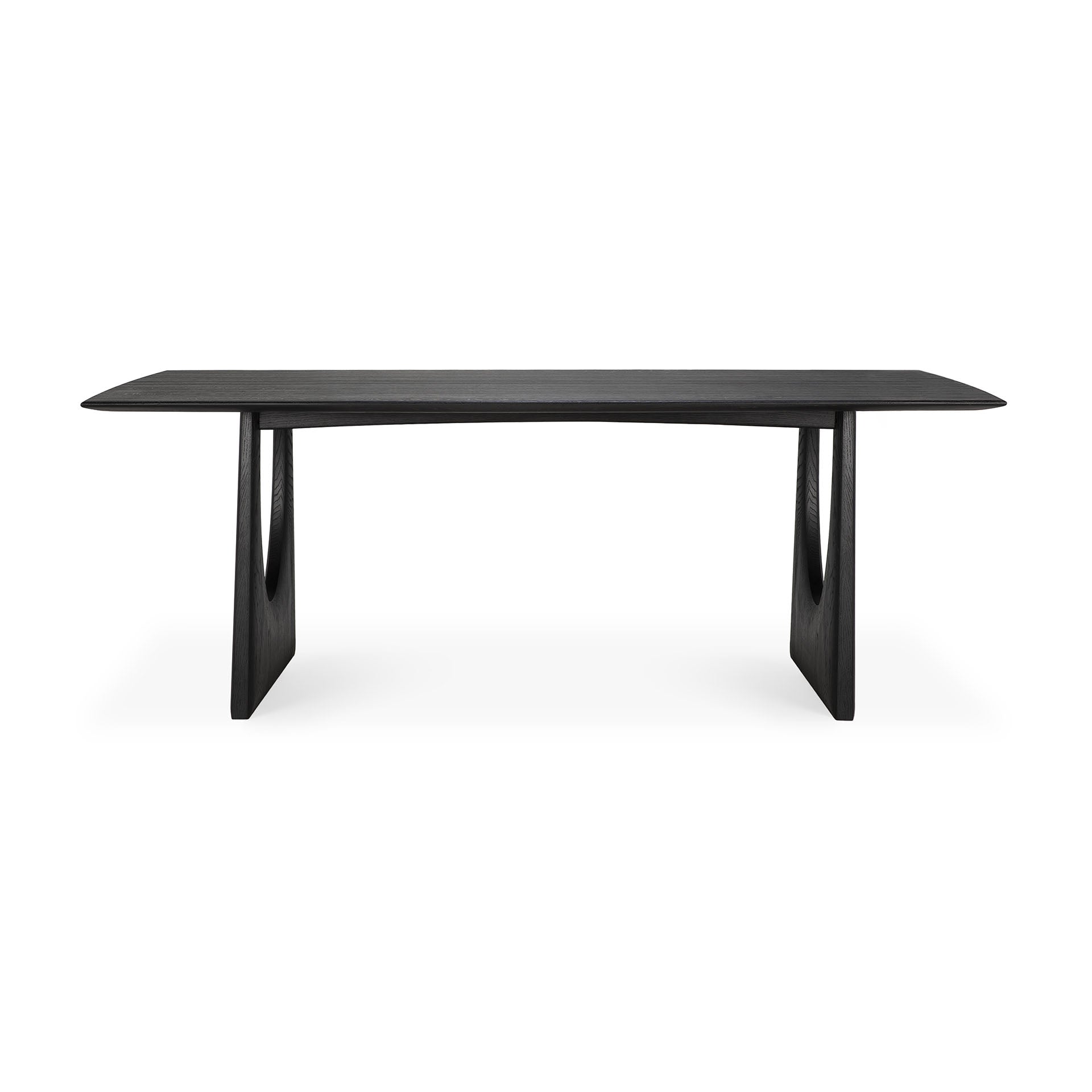 Mesa de comedor geométrica - Negra