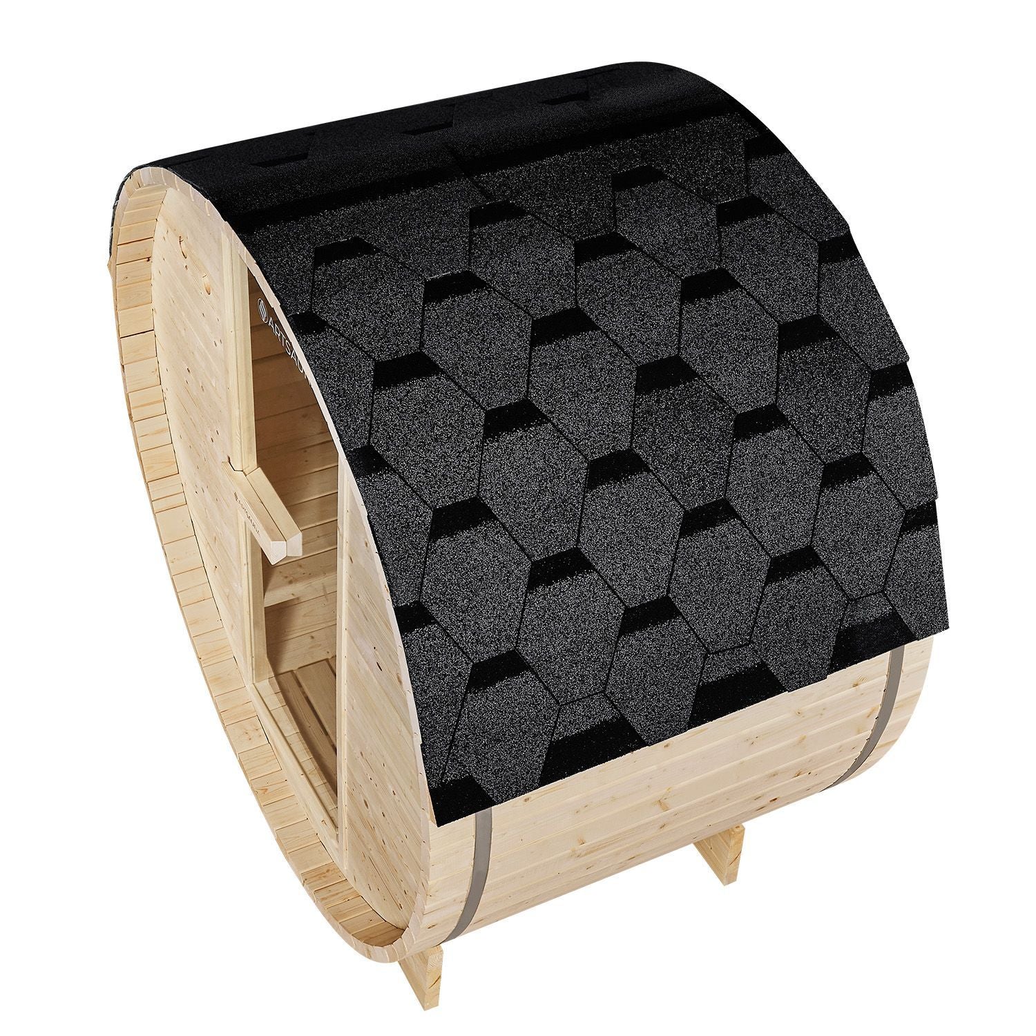 2025 Spitzbergen Fasssauna mit Saunaofen