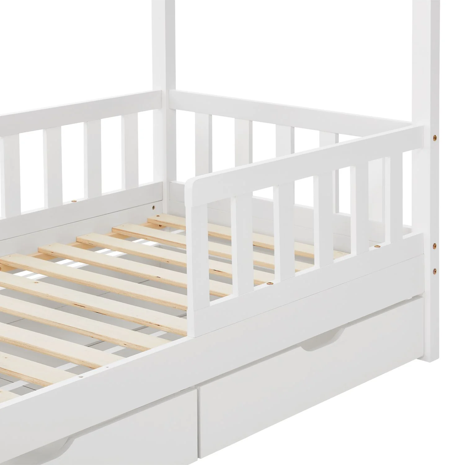 Lit enfant Marli 2025, 80 x 160 cm, avec tiroirs de rangement