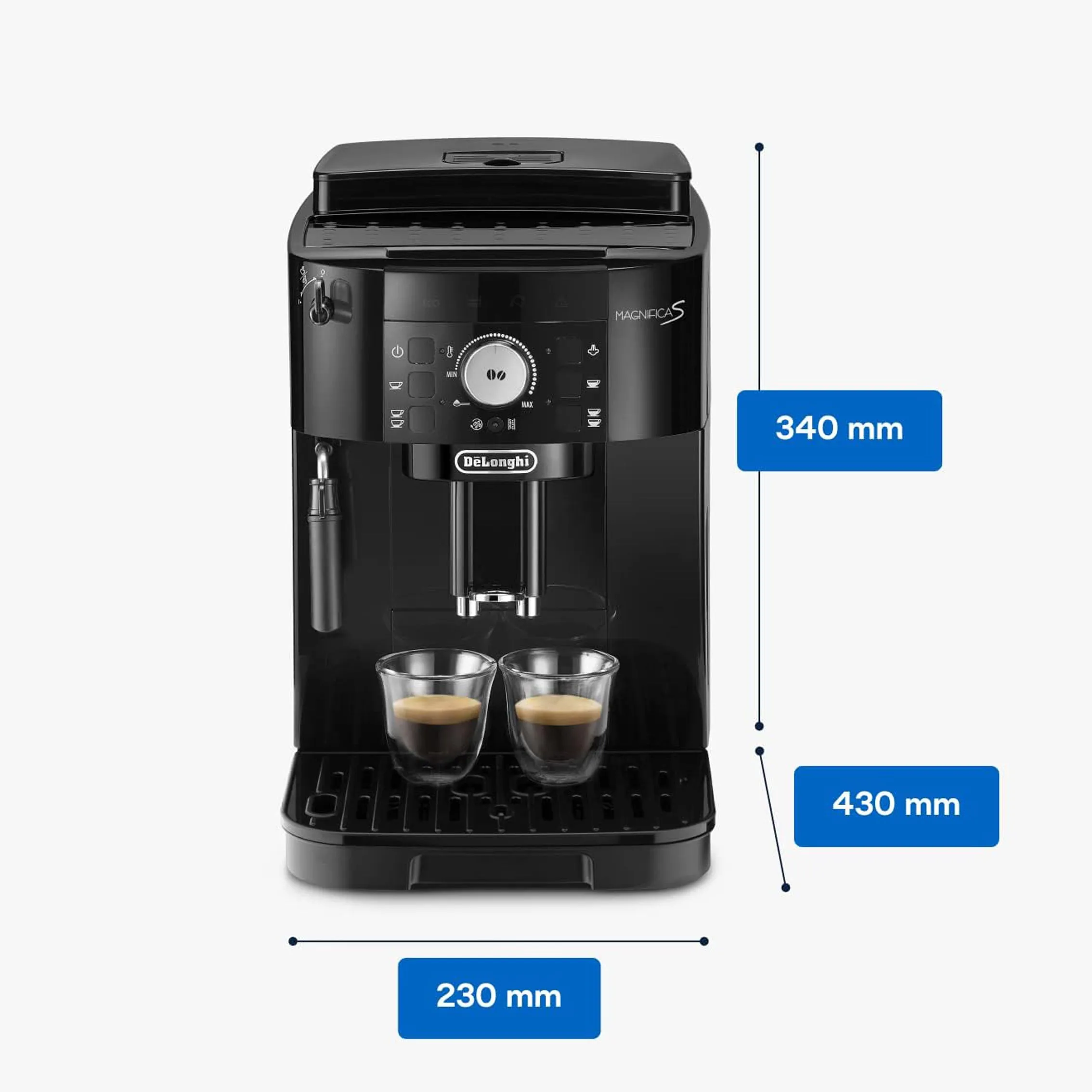 2025 De'Longhi Magnifica S ECAM11.112.B Kaffeevollautomat – Kaffeewelt