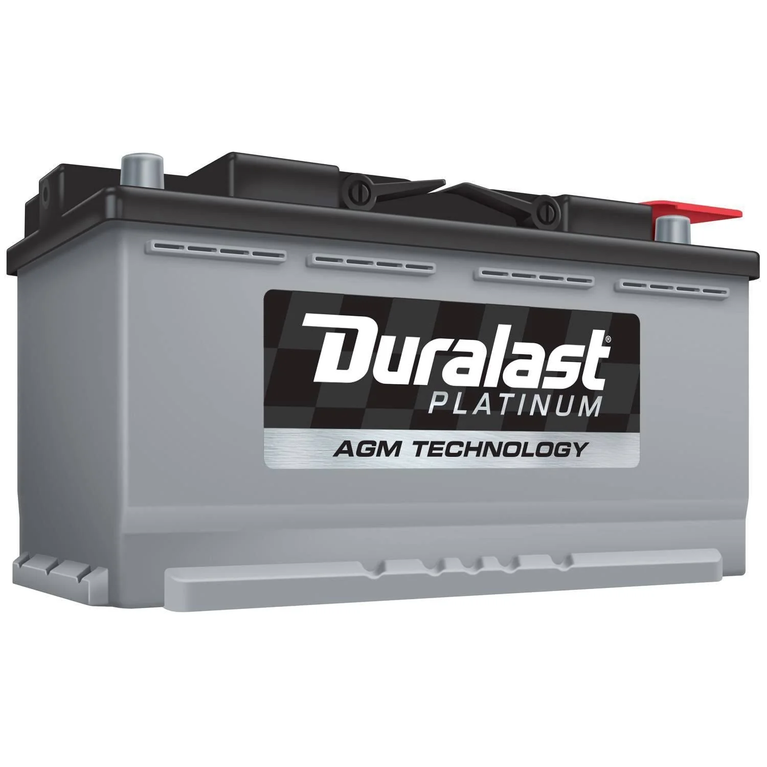 Duralast Platinum H8-AGM batteri. Gruppestørrelse 49,900 CCA
