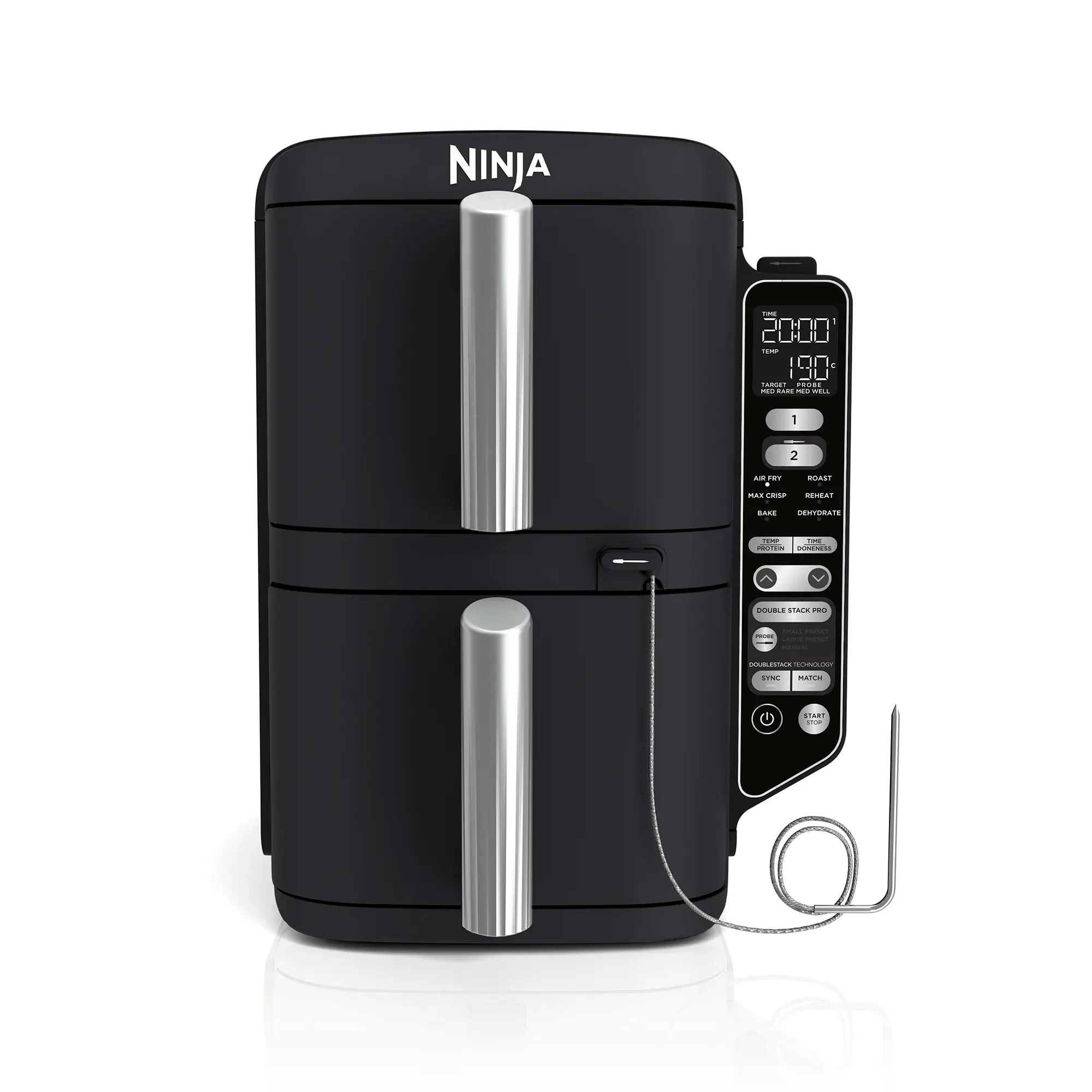 2025 Ninja® DoubleStack™ XXXL Smart 9,5 L Airfryer med 2 skuffer