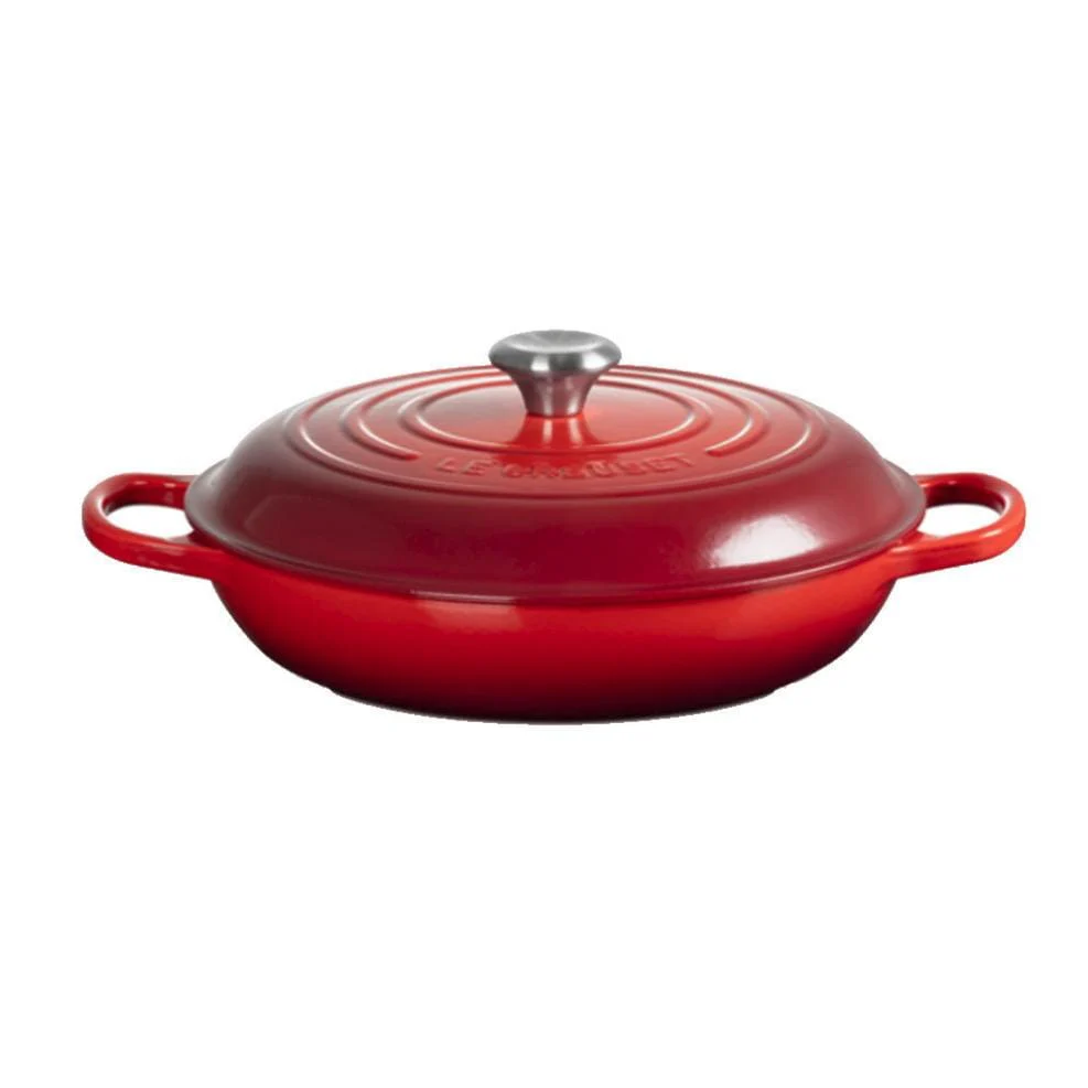 2025 Le Creuset - Campagnard Kirschrot Cocotte 30 cm og 3,5 l
