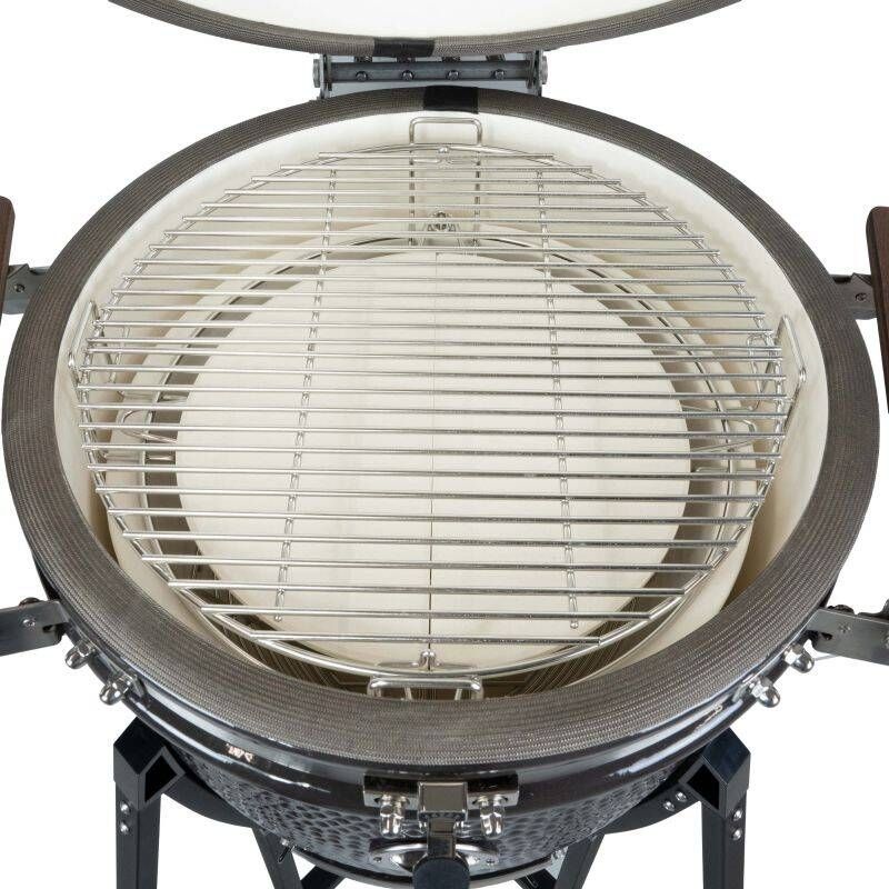 Grizzly Grills Holzkohlegrill 46 cm Schwarz - GE101