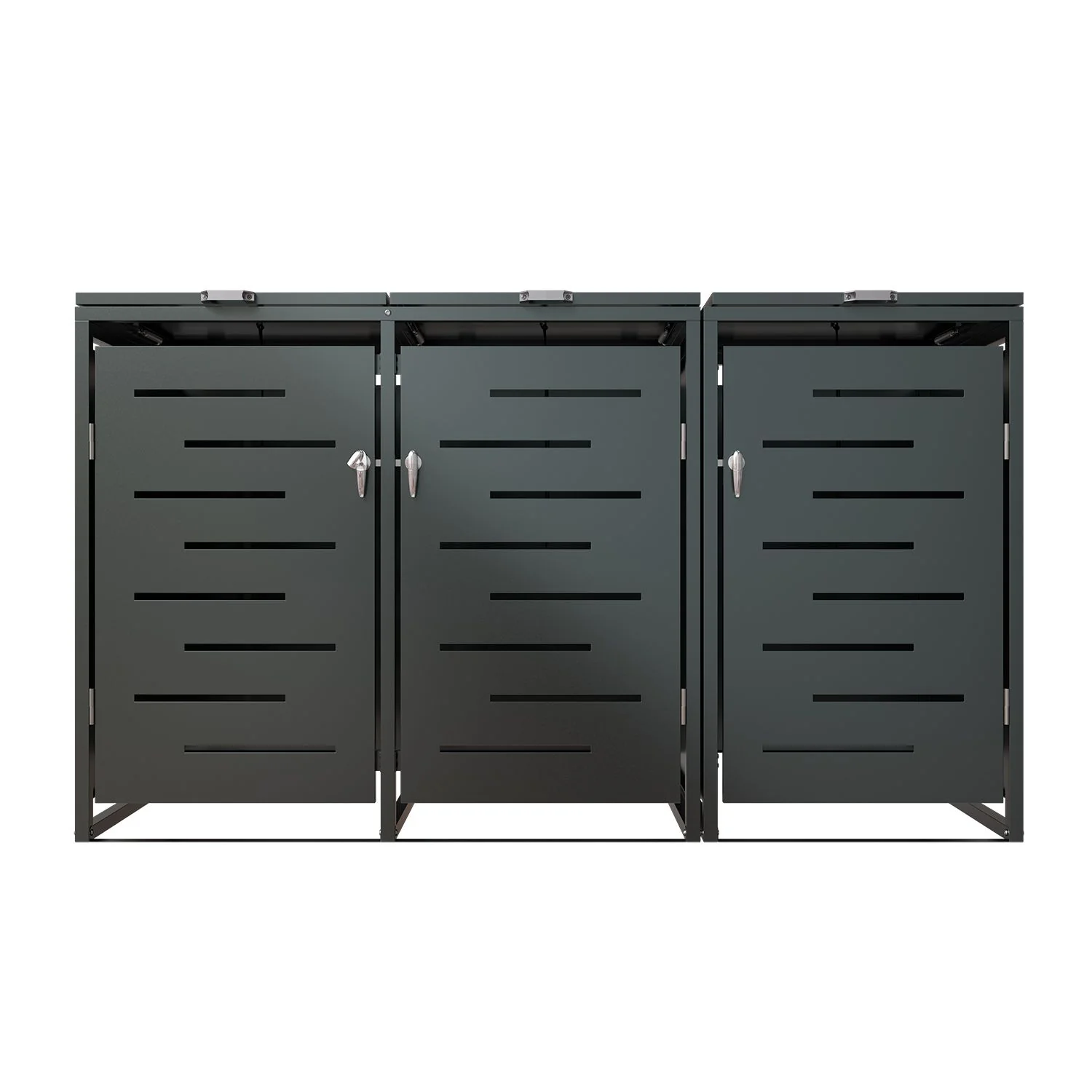 Boîte de rangement pour poubelle métallique Arel 2025