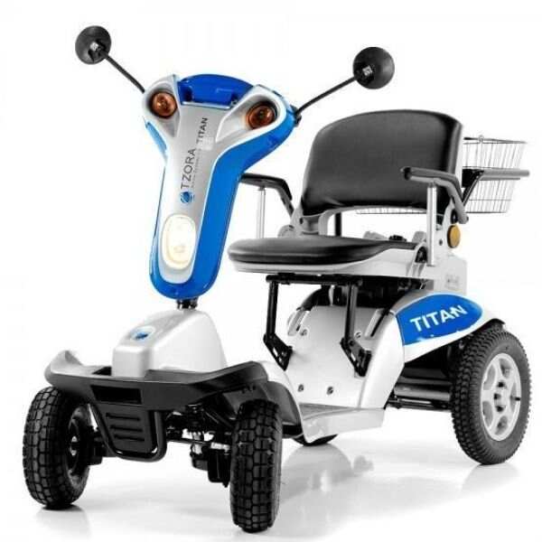 2025 Tzora Titan Hummer XL 4-hjulet foldbar mobilitetsscooter