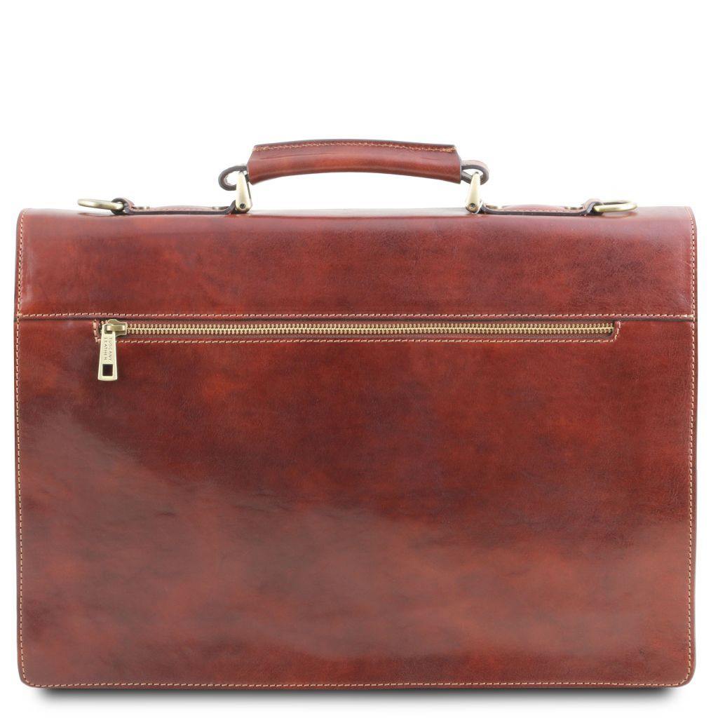 Assisi - Leather briefcase 3 compartments | TL141825