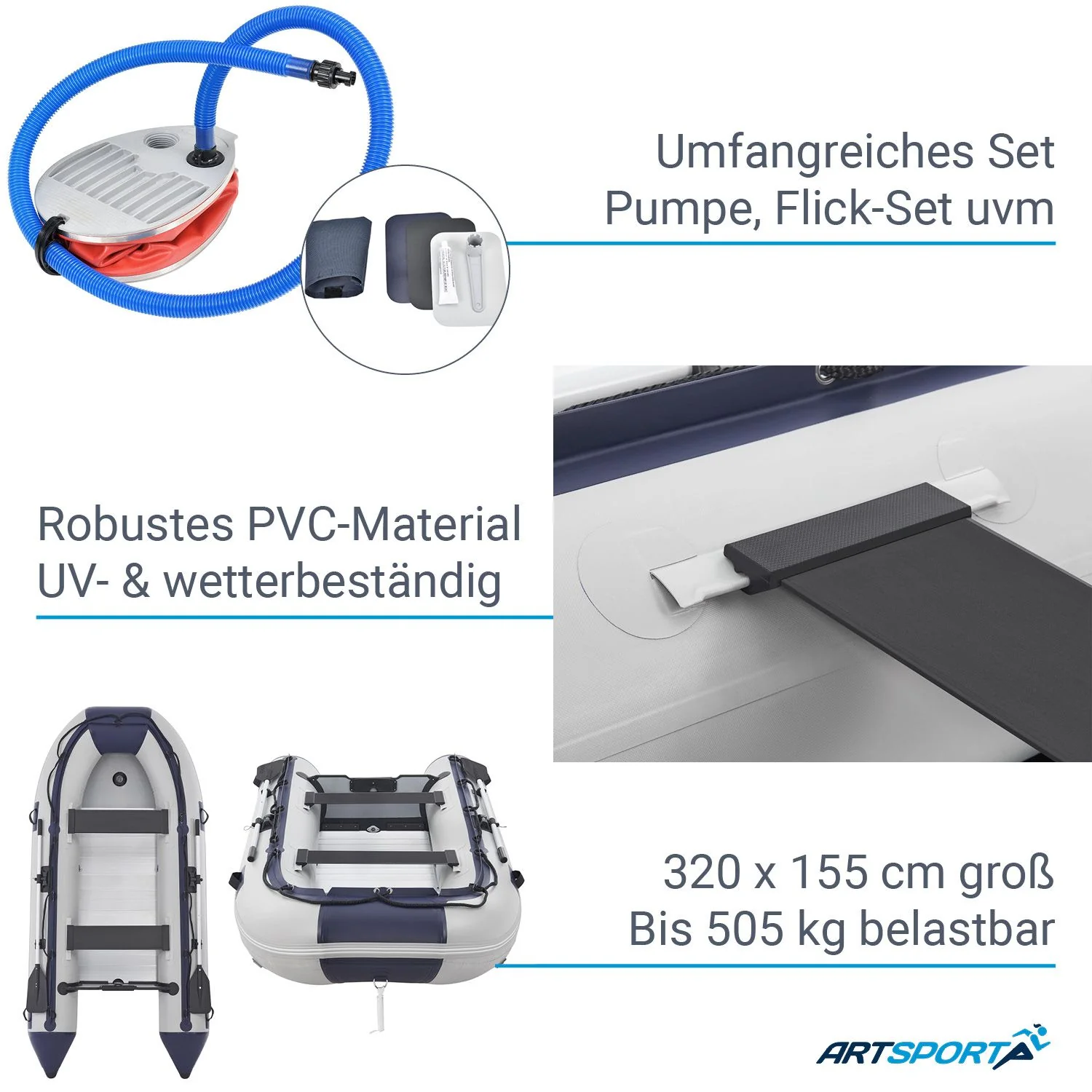 Schlauchboot 2025, 3,20 m