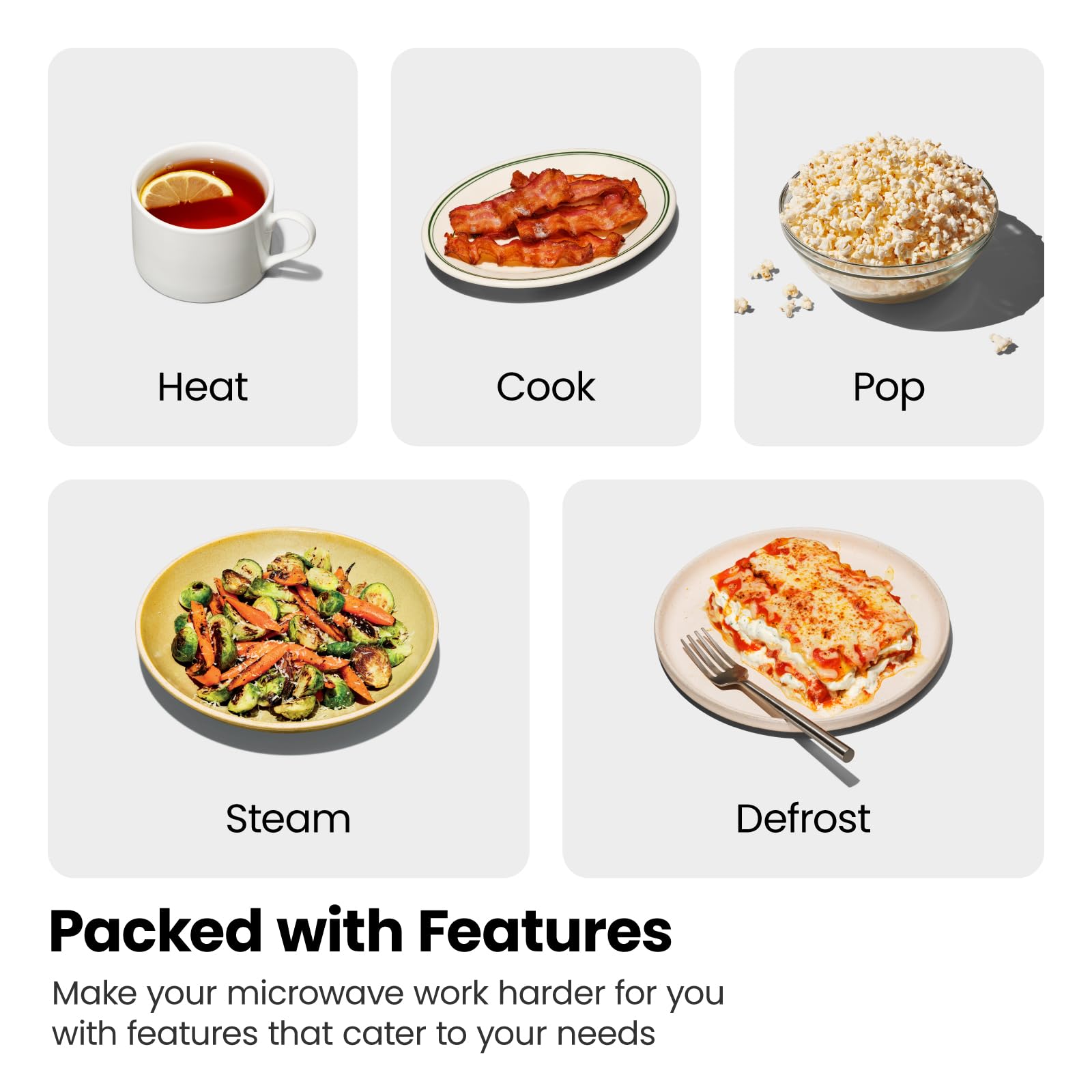 Micro-ondes de comptoir en acier inoxydable Chefman Essentials 2025