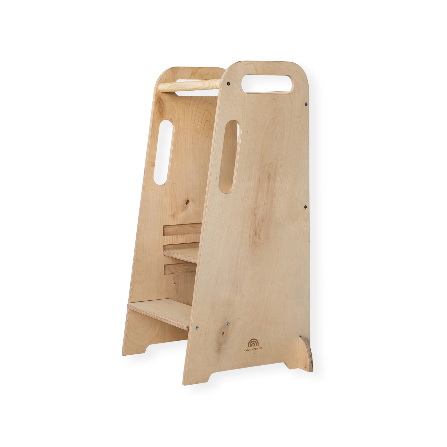 Tour d'apprentissage en bois 2025. Hauteur réglable. Robuste et sécuritaire. À partir de 12 mois.