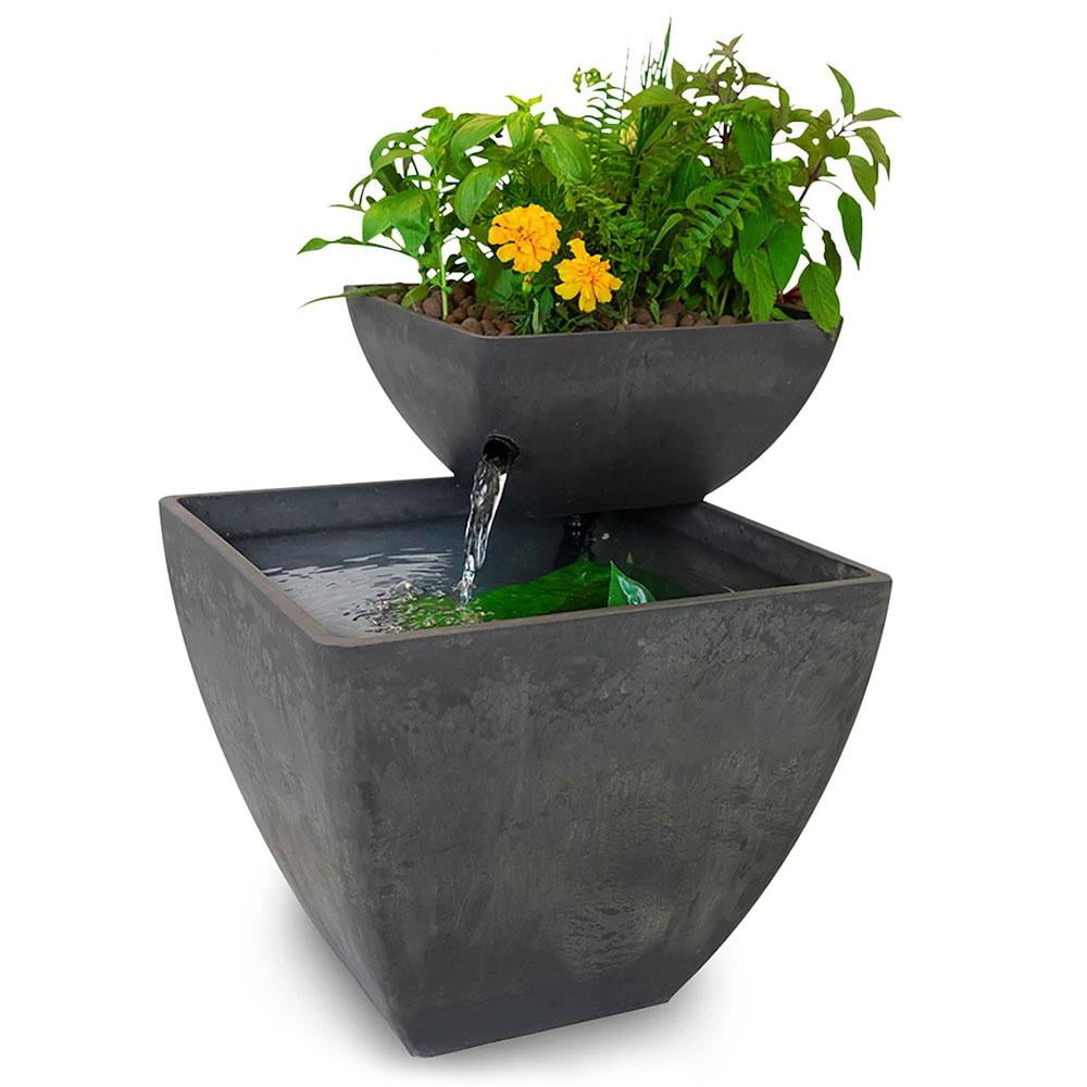 AquaSprouts-fontæne: Hydroponisk vandhave, akvaponik (237 liter)