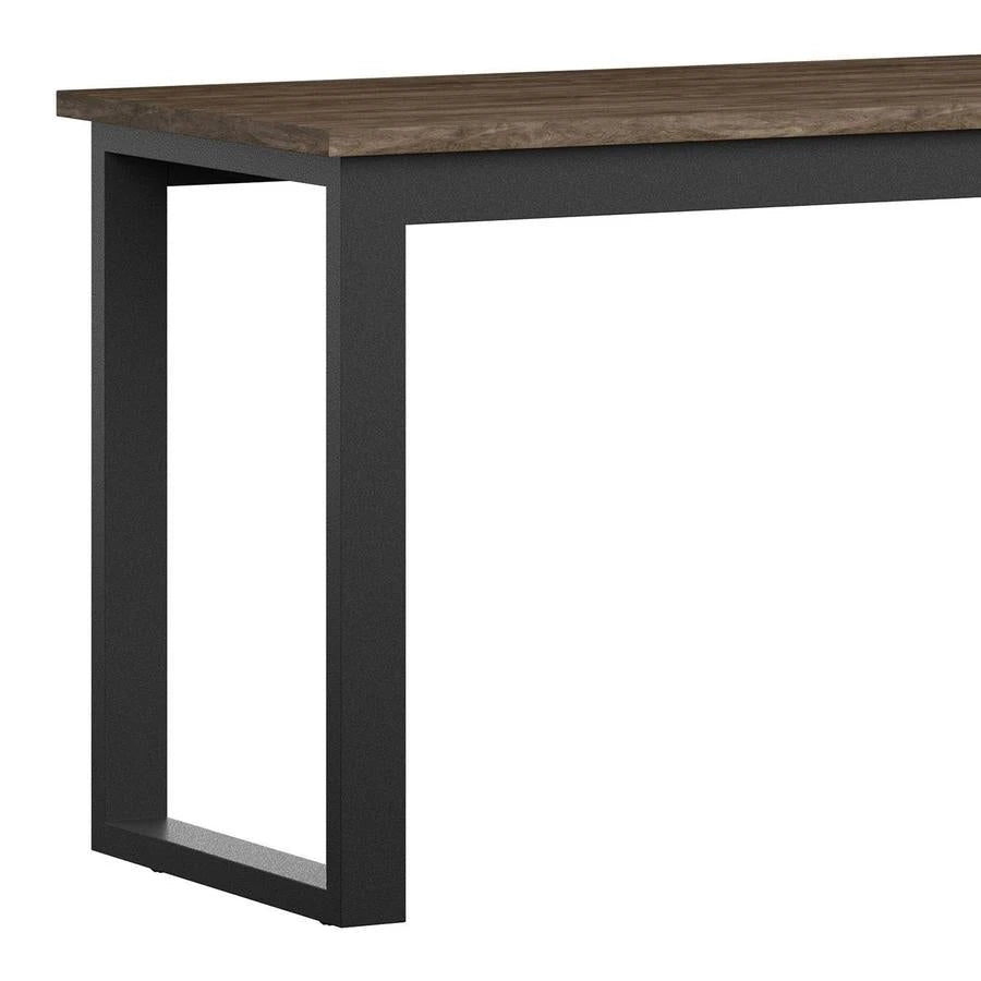 Schreibtisch und Aktenschrank Apex 2025. Walnuss.