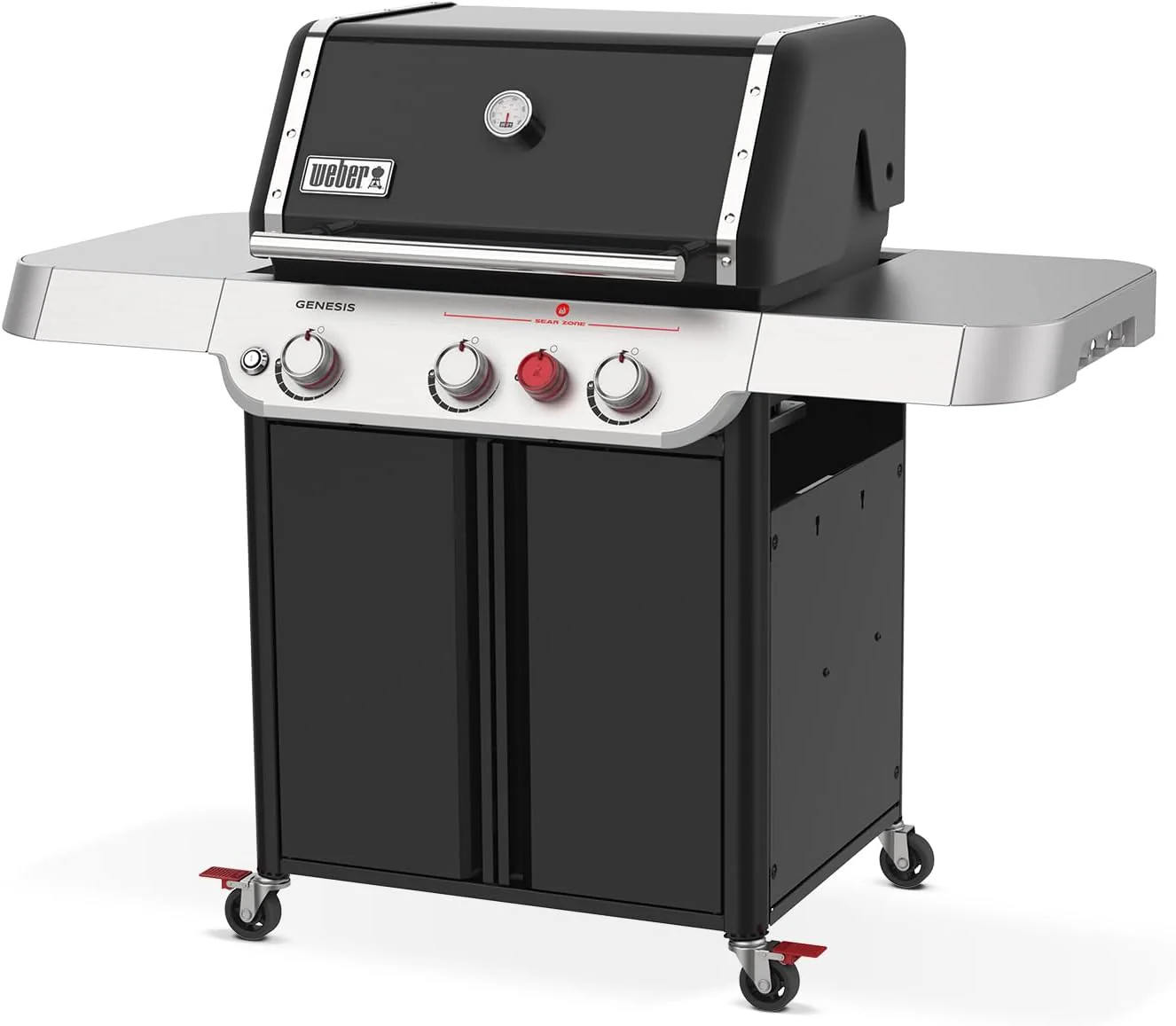 Weber Genesis E-325 Propangasgrill, Baujahr 2025. Farbe: Schwarz.