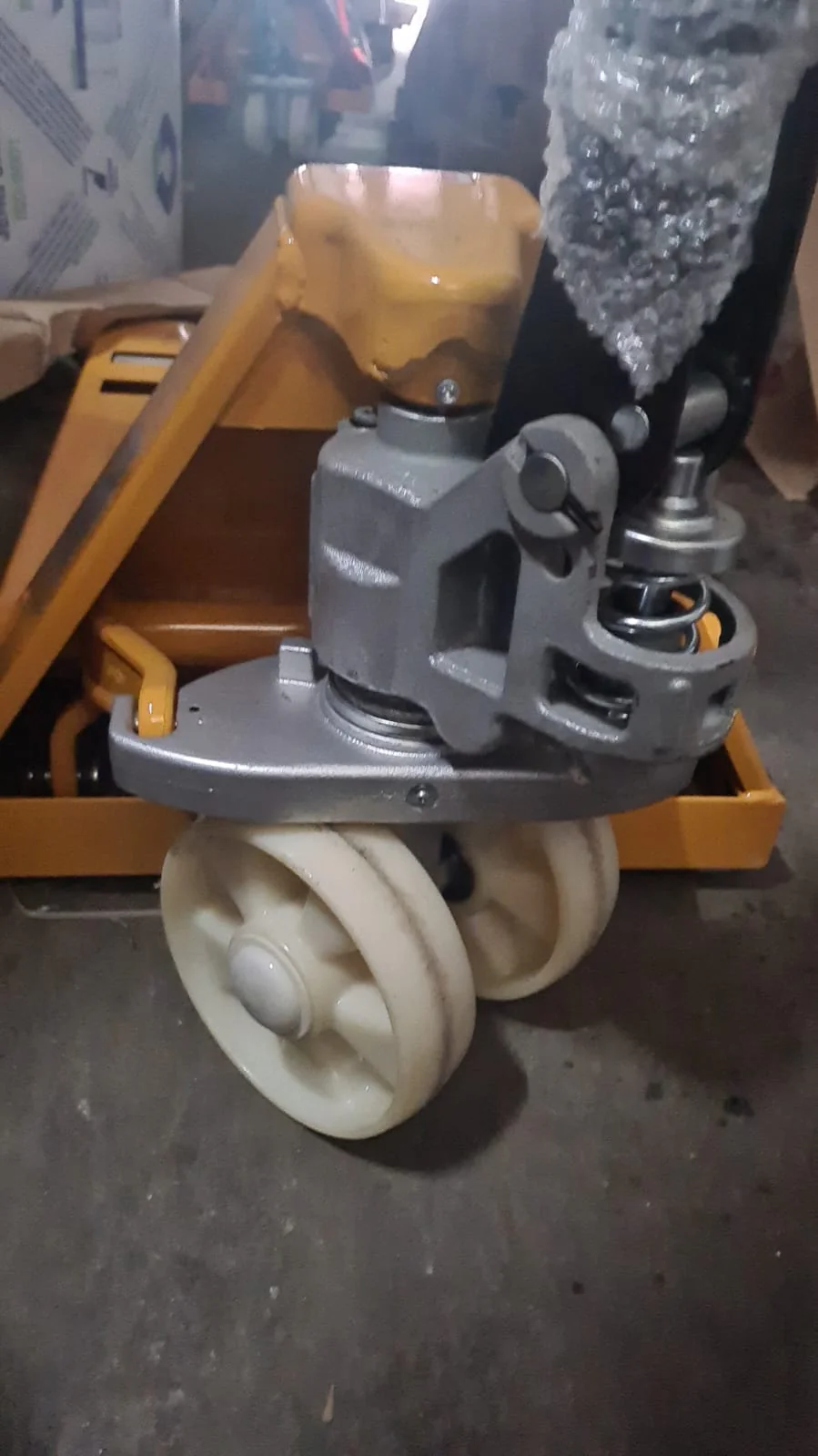 2025 Aiko Ultra-Flat Manuel Pallevogn, 2,5 tons. 540 x 900 mm. Enkelt nylonhjul | Model: PT-W2.5N-540/900