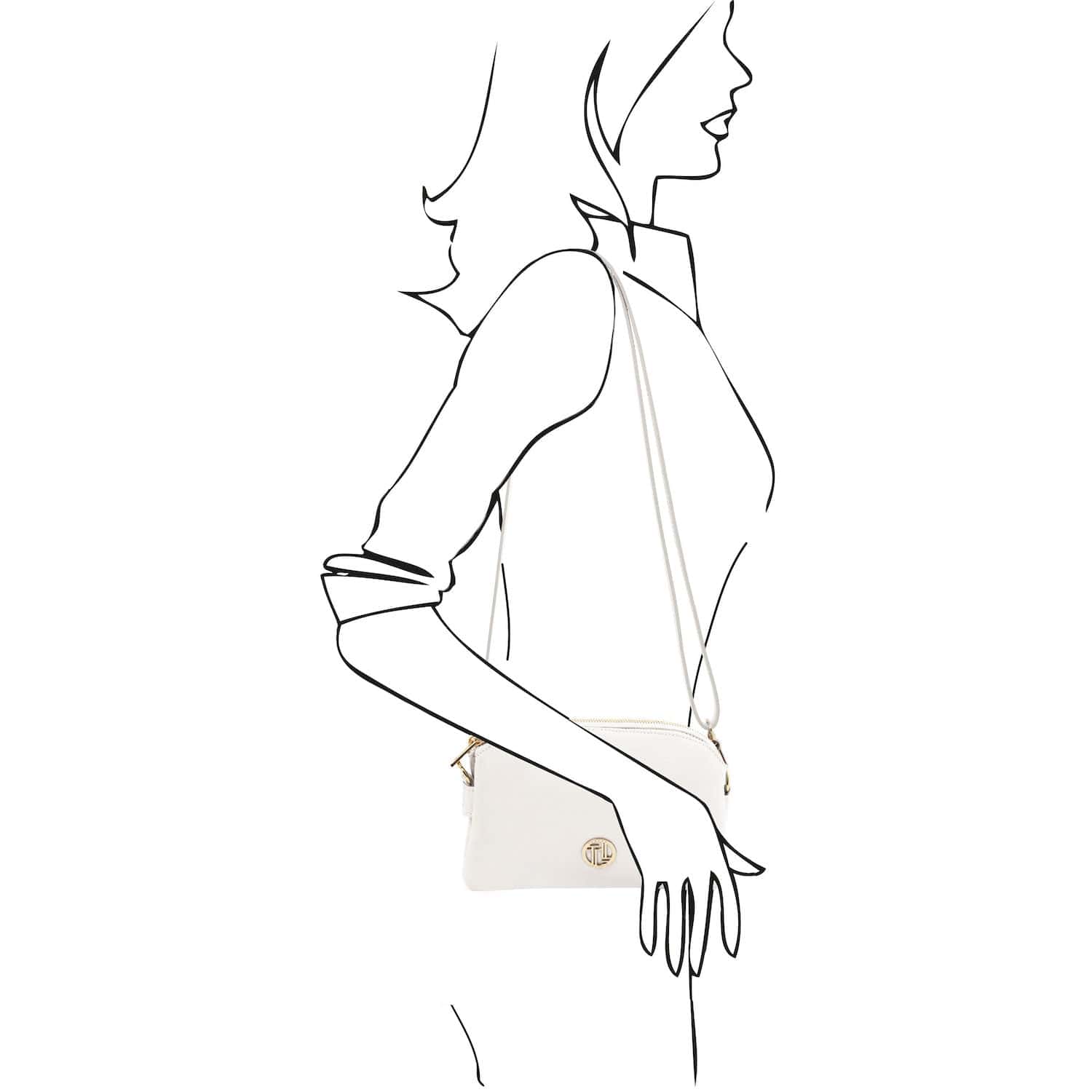 Lily - Soft leather shoulder bag | TL142375