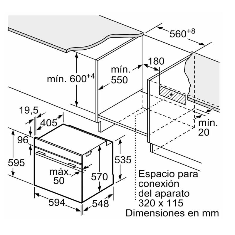 Balay 3hb5888b6 Weißer Pyrolyseofen