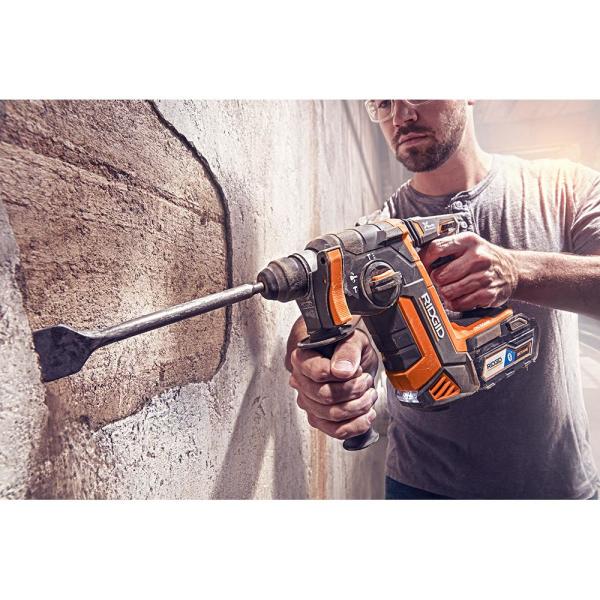 RIDGID 2025 Akku-Bohrhammer, bürstenlos, 18 Volt, OCTANE SDS-Plus, 1 Zoll (nur Gerät) R86711B