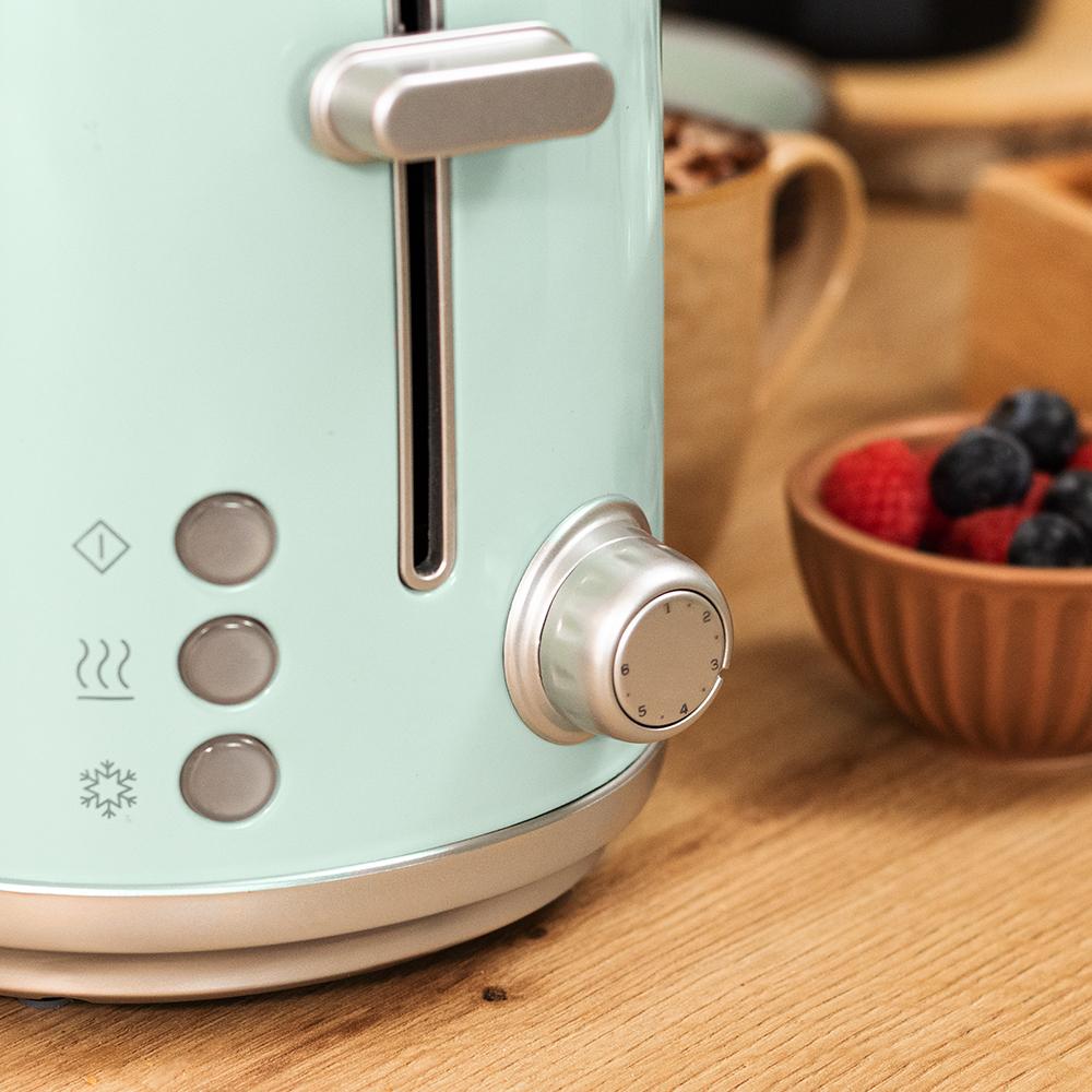 Toast&Taste 1000 Retro Dobbelt Blå