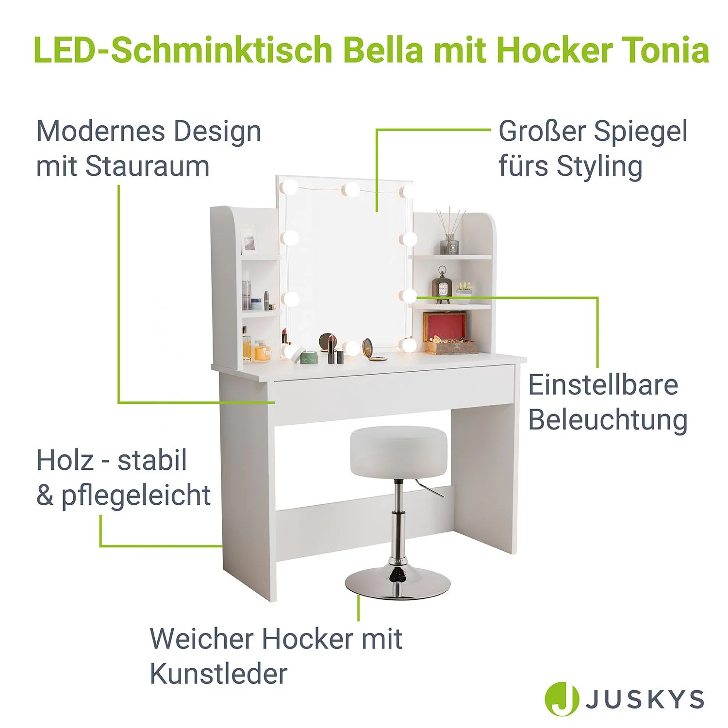 Bella Schminktisch 2025 mit Tonia Hocker