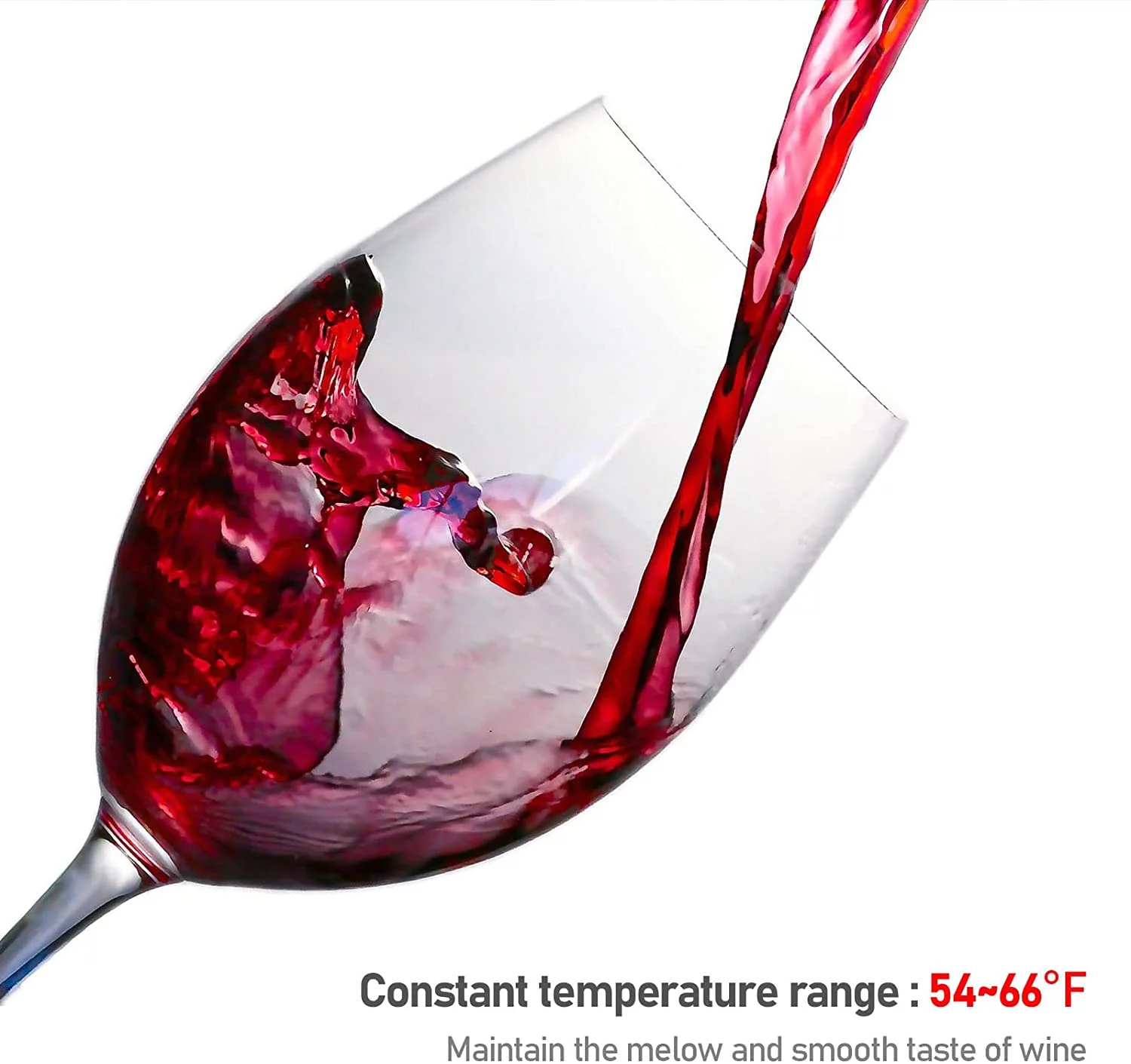 JINJUNYE Weinkühlschrank 2025. Kompakter Weinkühlschrank für 12 Flaschen. Mini-Weinkühlschrank für die Arbeitsplatte mit Temperaturregelung. Freistehender Weinkühlschrank mit Glastür für Zuhause, Büro und Bar. Geschenkidee für Männer