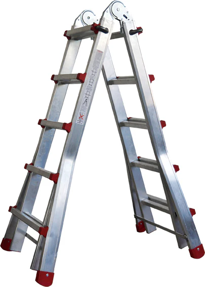 Escabeau télescopique en aluminium 2025