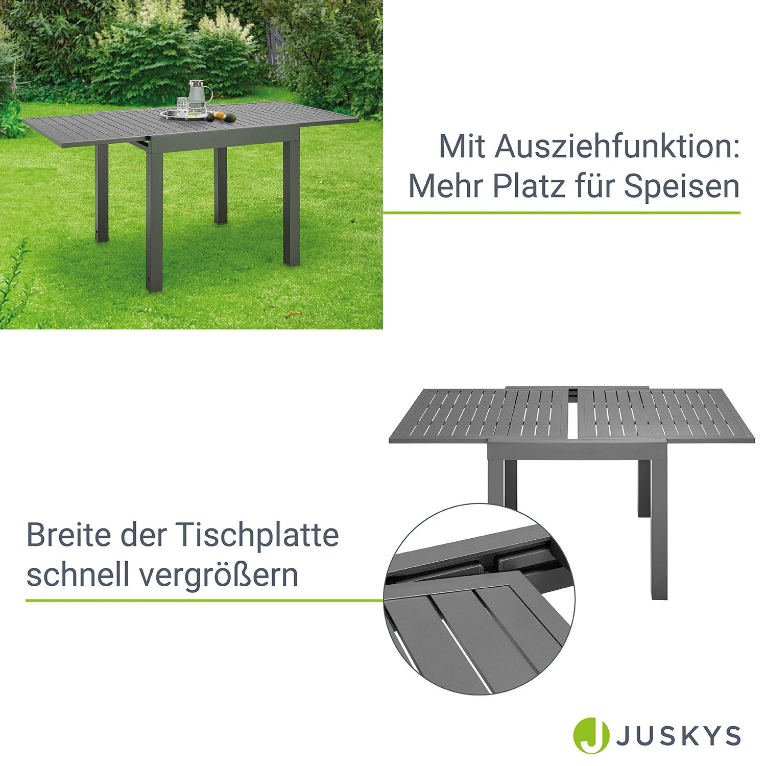 Table de jardin extensible Laki 2025