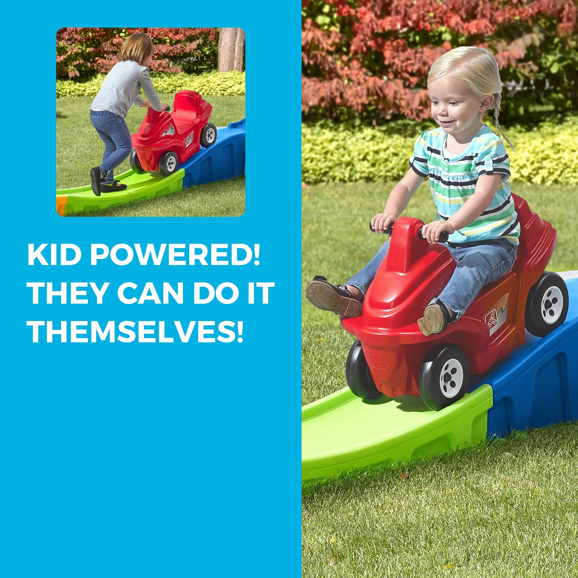 Up & Down™ jubilæumsudgave rutsjebane med ATV-stil vogn