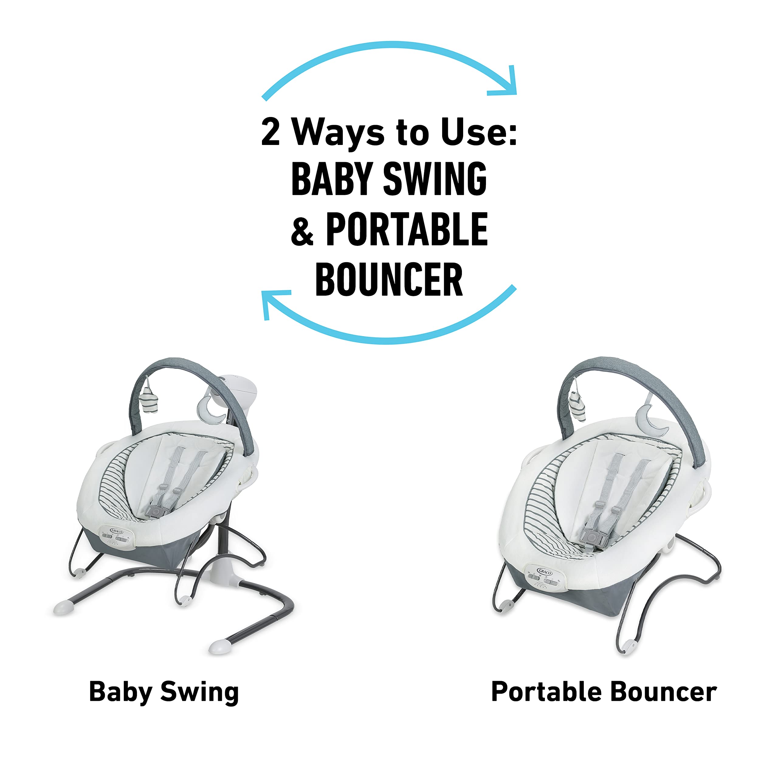 Fauteuil à bascule portable Graco Soothe Swing 2025