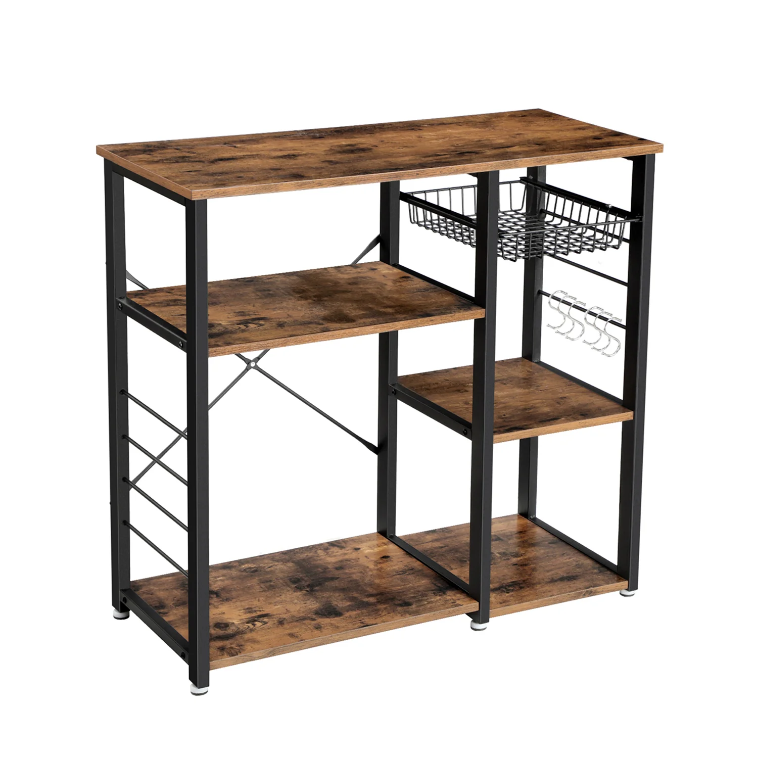 Vintage metal køkkenreoler