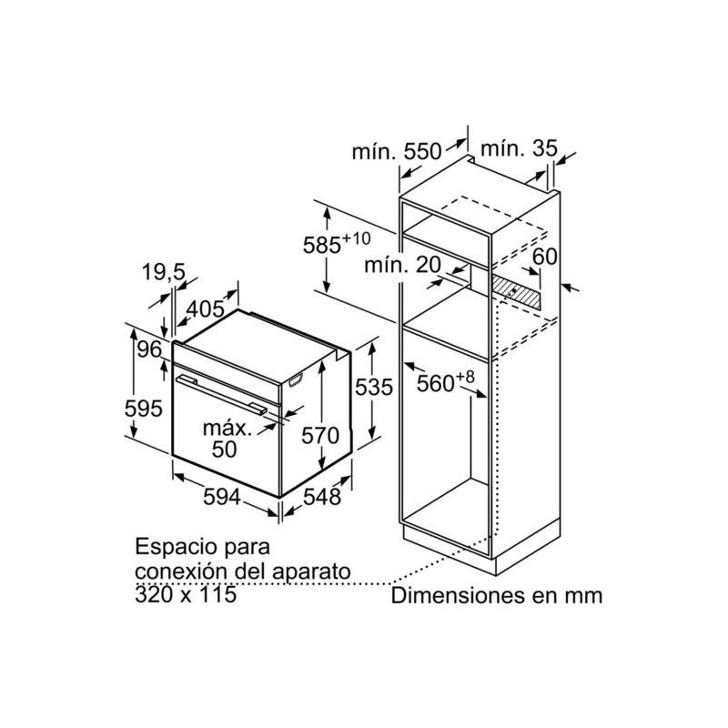 Siemens HB514AER0 Backofen