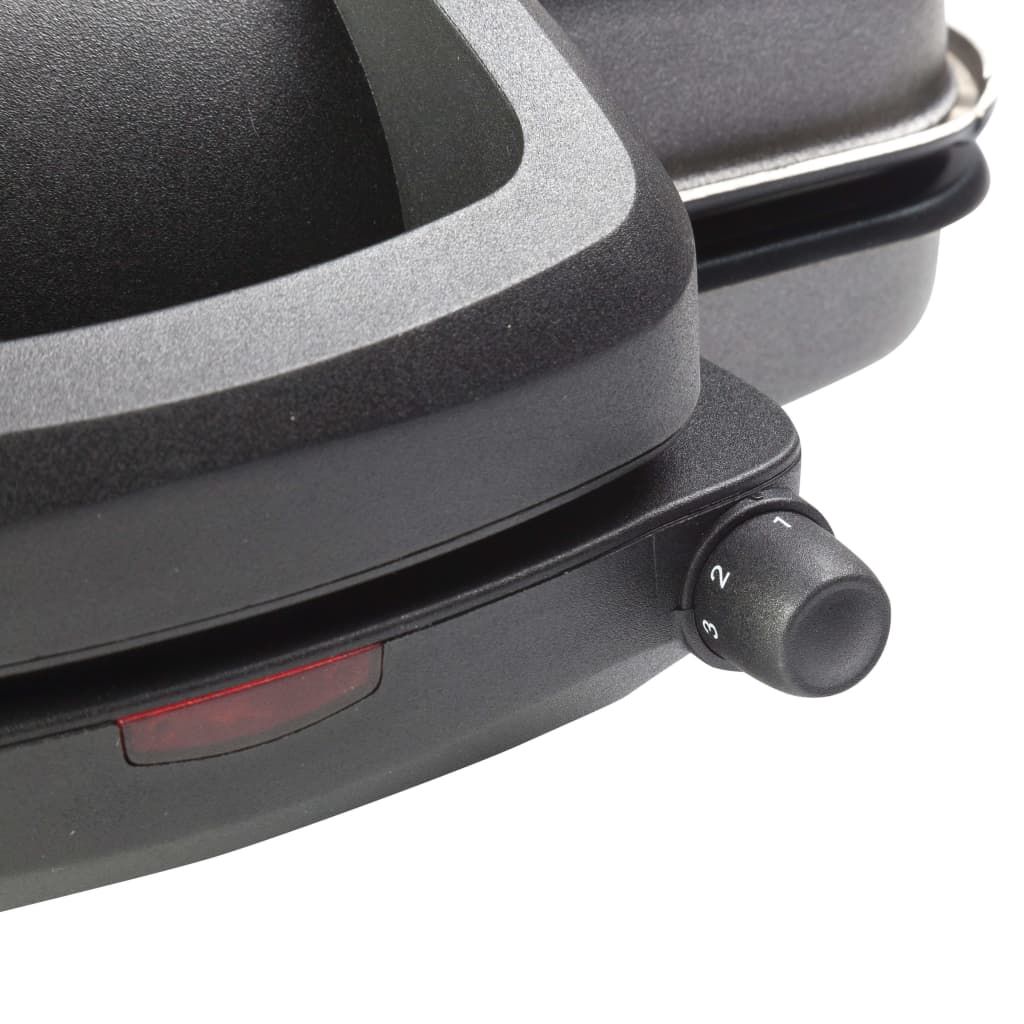 Viva Italia ACG380 1800W Kontaktgrill, Grau, 31x22cm, Bestron