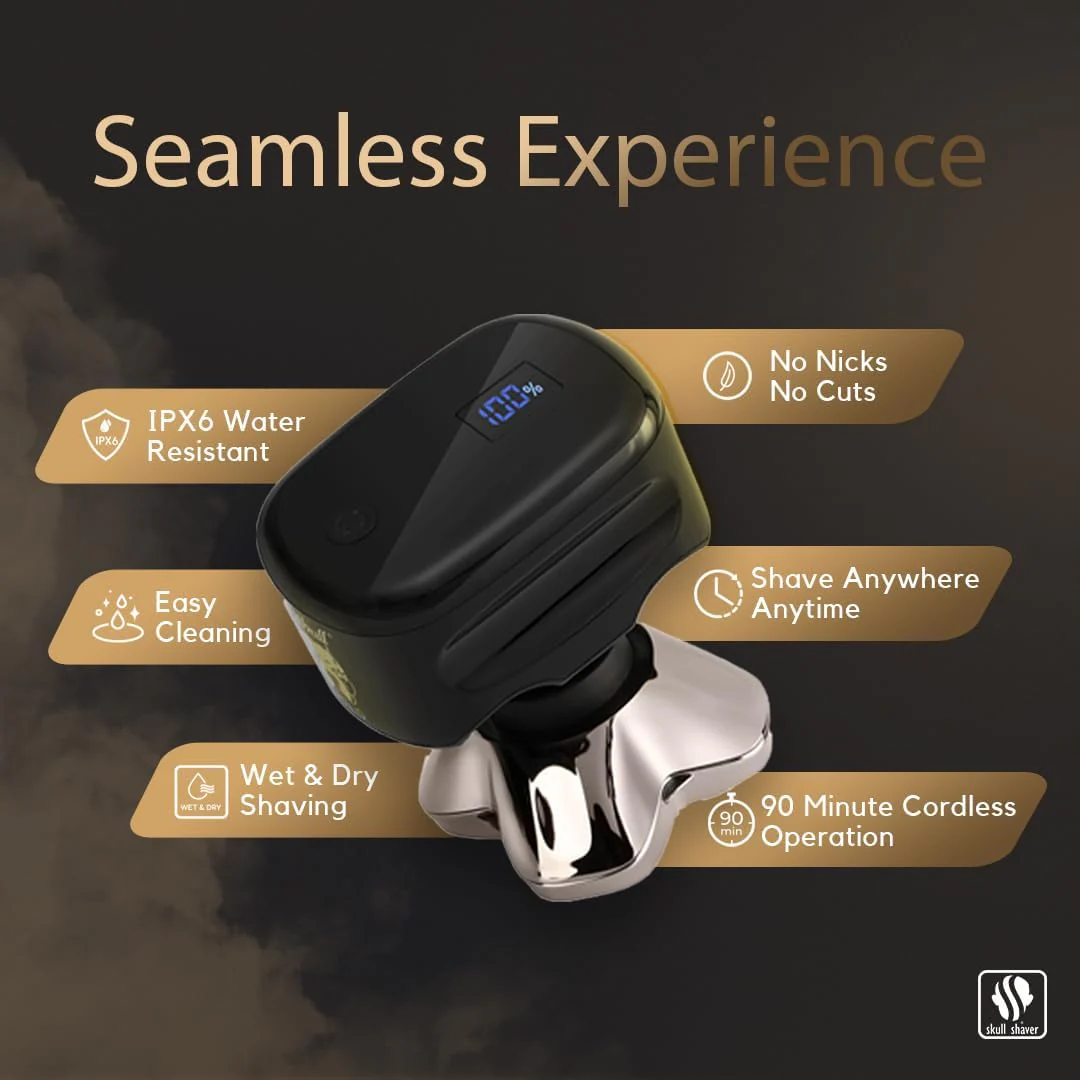 2025 Pitbull Gold PRO – Elektrisk barbermaskine til hoved og ansigt