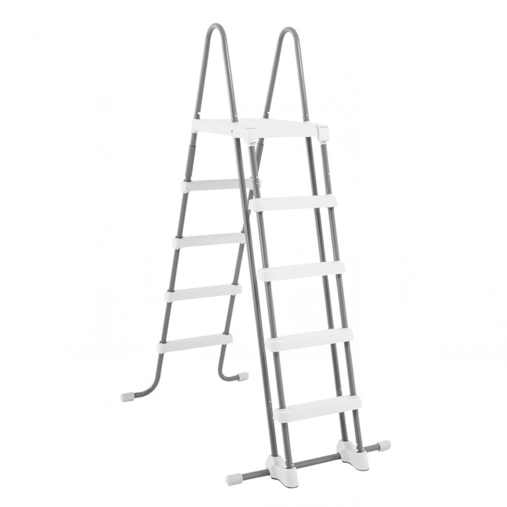 Piscine tubulaire circulaire amovible en PVC gris foncé Intex 478 x 124 cm avec purificateur