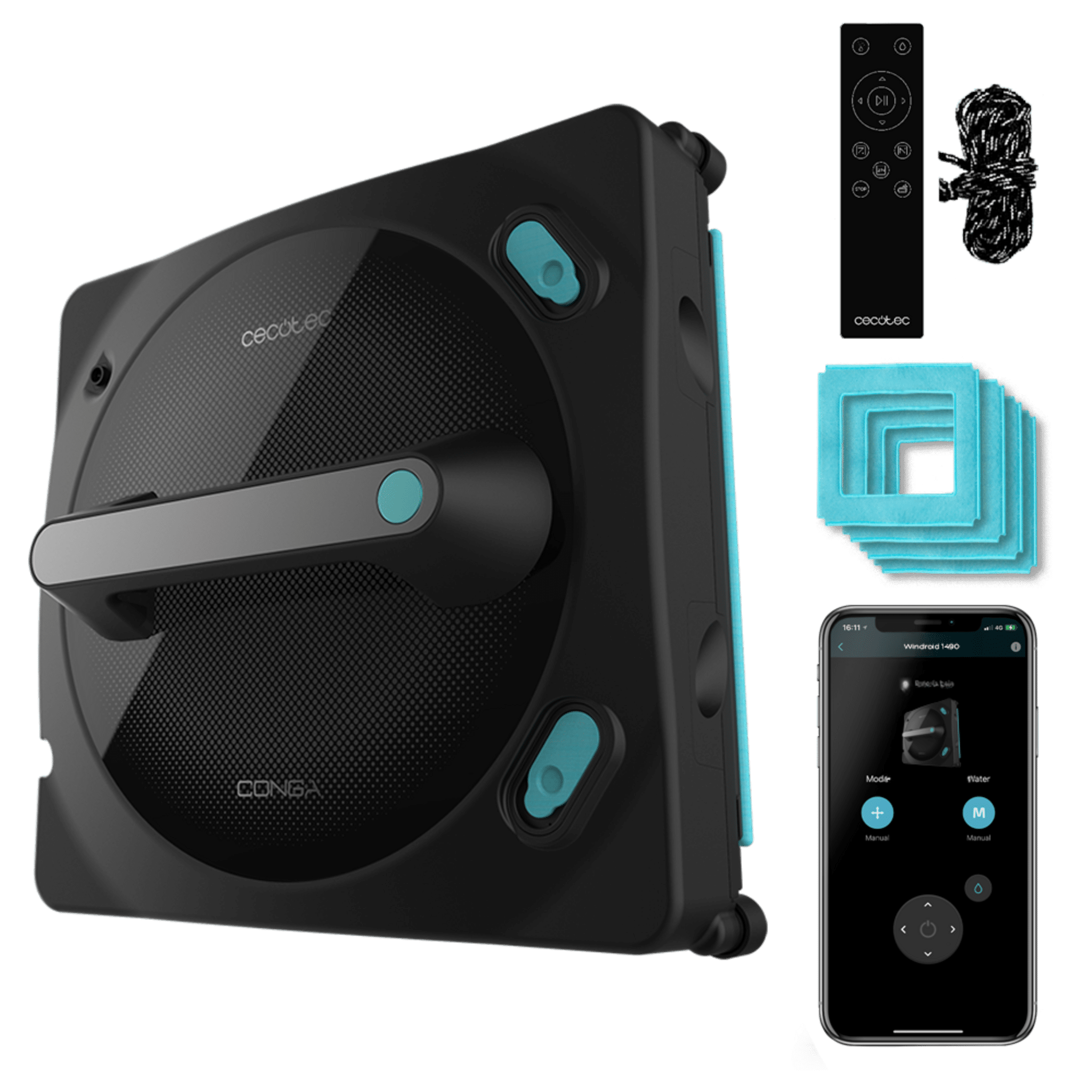 Conga Windroid 1490 TwerkingSpray Verbunden