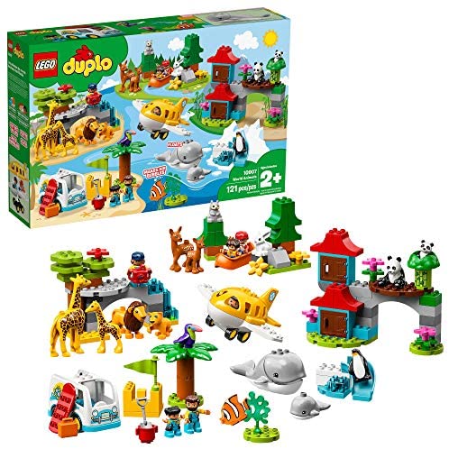 LEGO DUPLO World Animals City 10907, Eksklusivt byggeklodssæt (121 dele)