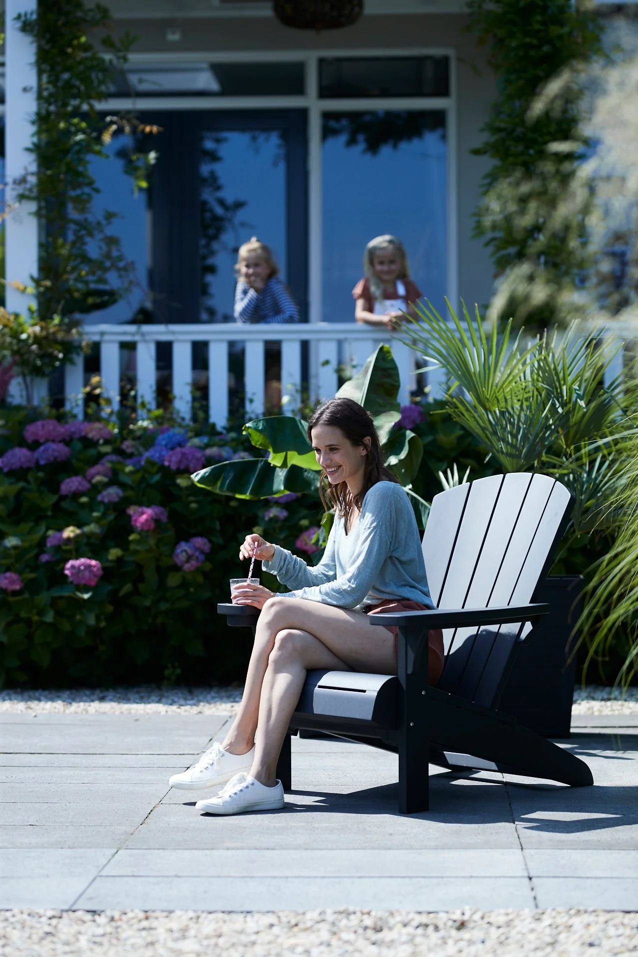 2025 Keter Alpine Adirondack Stol – Grafit